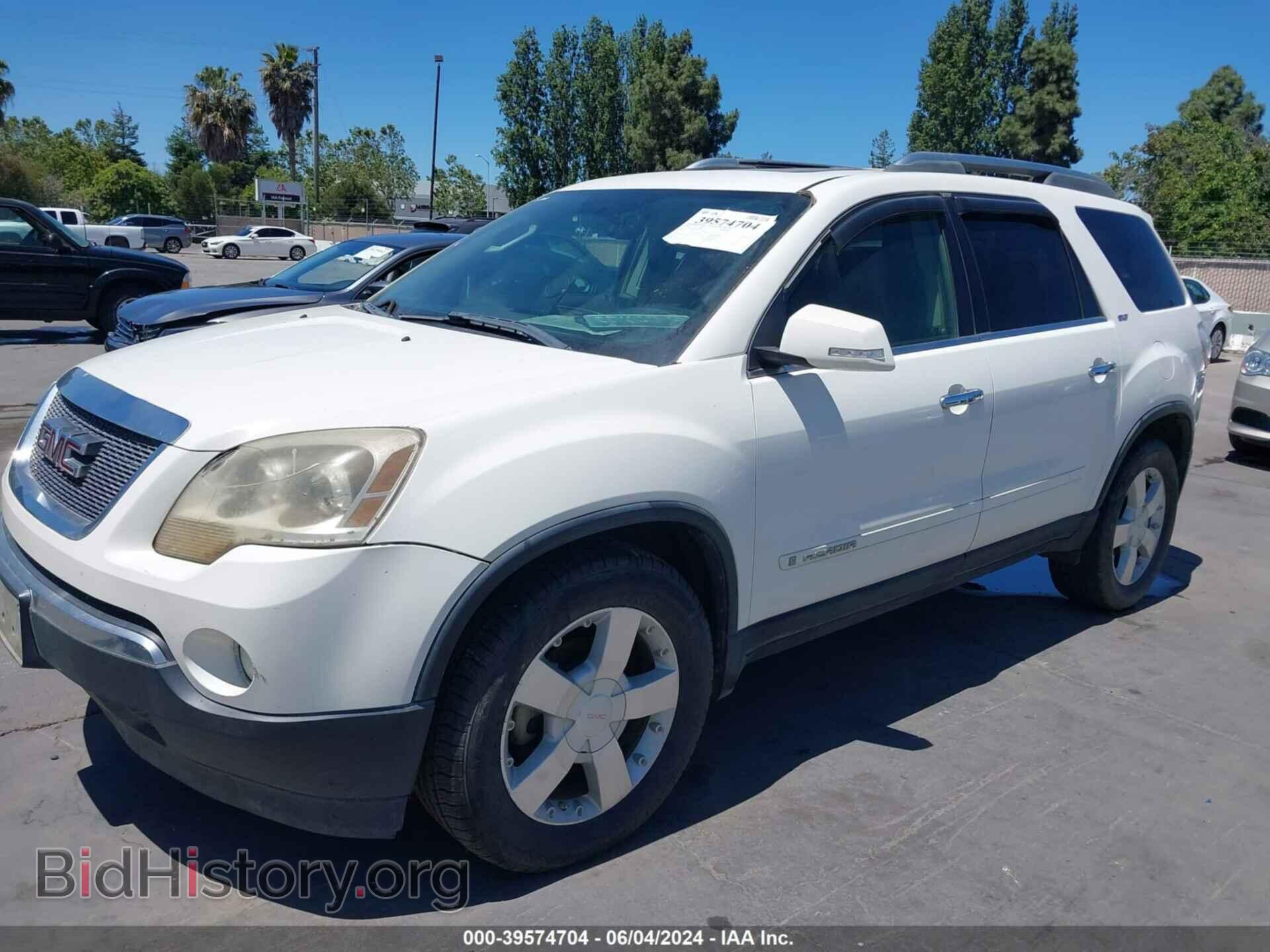 2008 GMC ACADIA - VIN: 1GKER33768J238631 - Фото 2