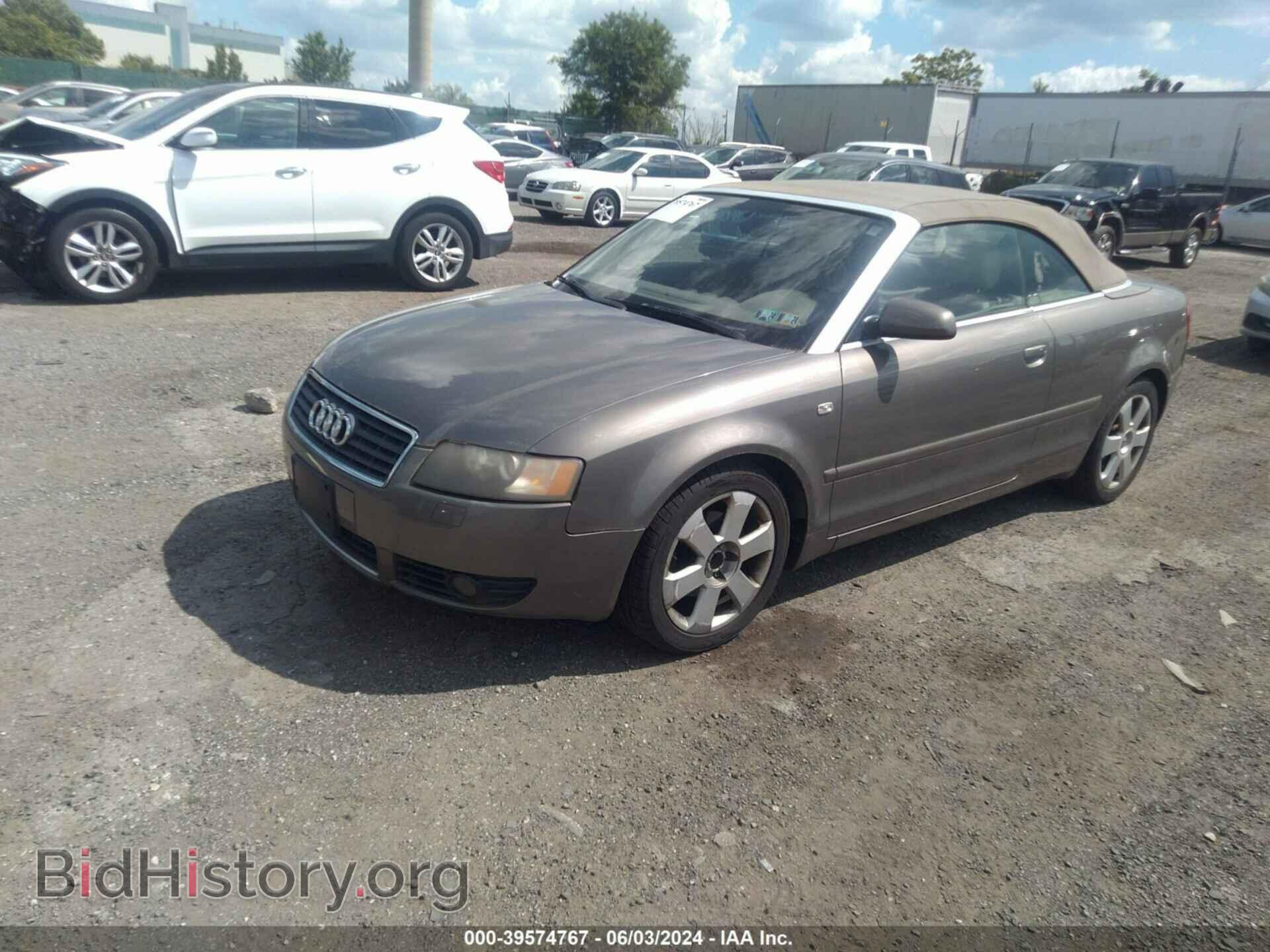 2006 AUDI A4 - VIN: WAUAC48H86K001792 - Фото 2