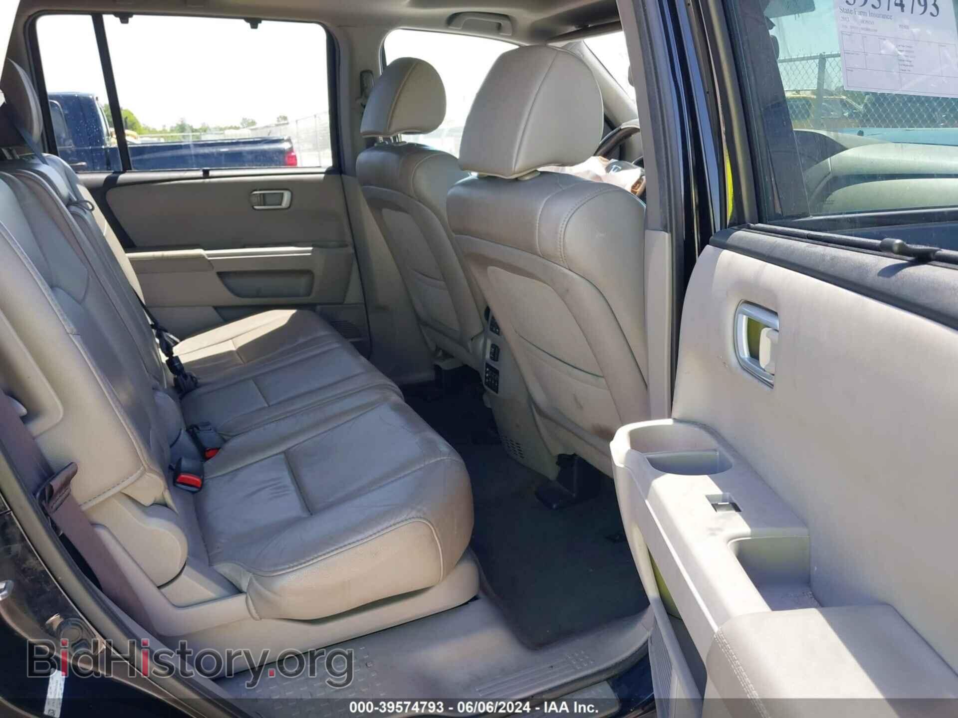 2013 HONDA PILOT - VIN: 5FNYF3H92DB024569 - Фото 8
