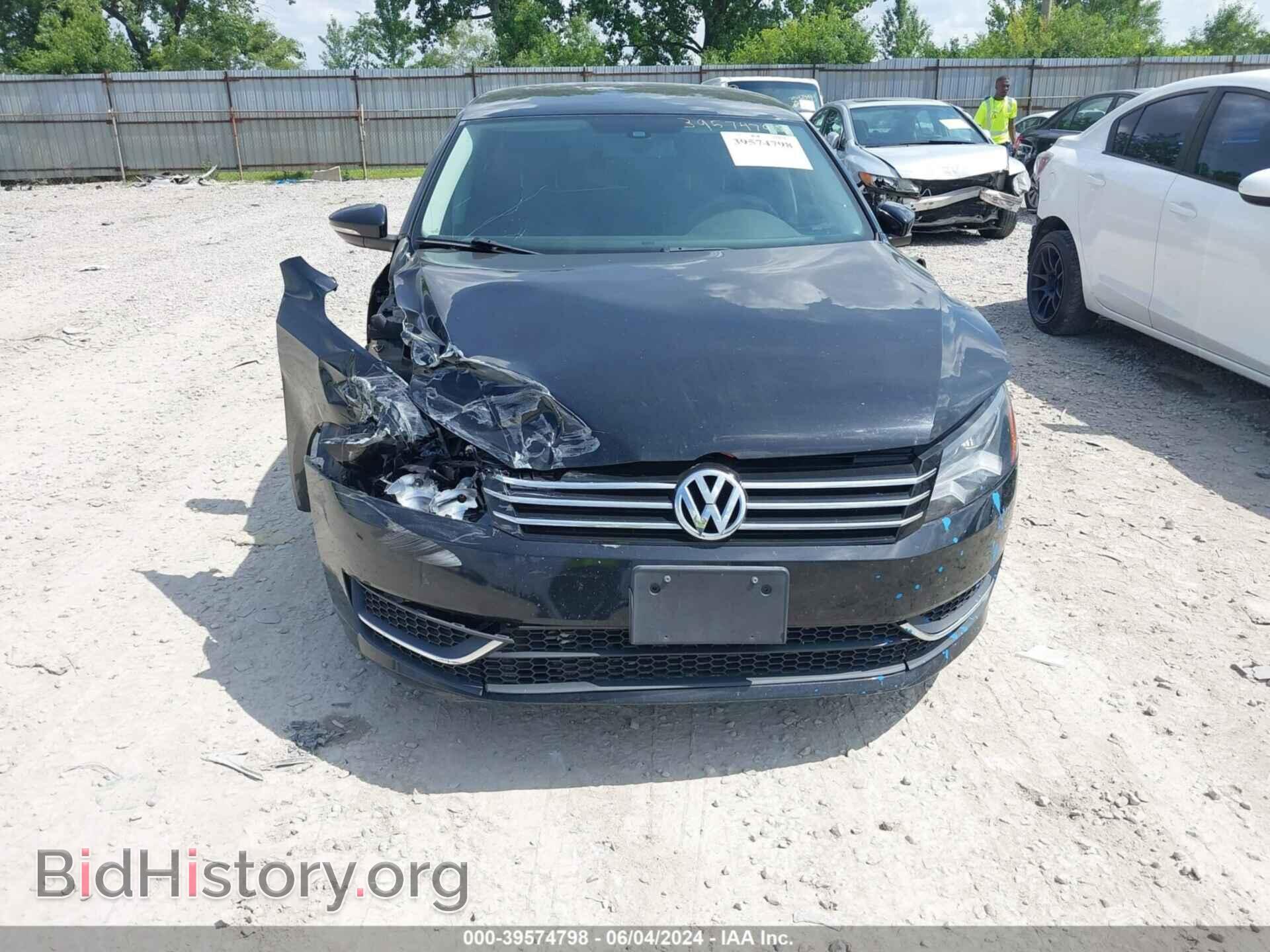 2012 VOLKSWAGEN PASSAT - VIN: 1VWBP7A3XCC013473 - Фото 6