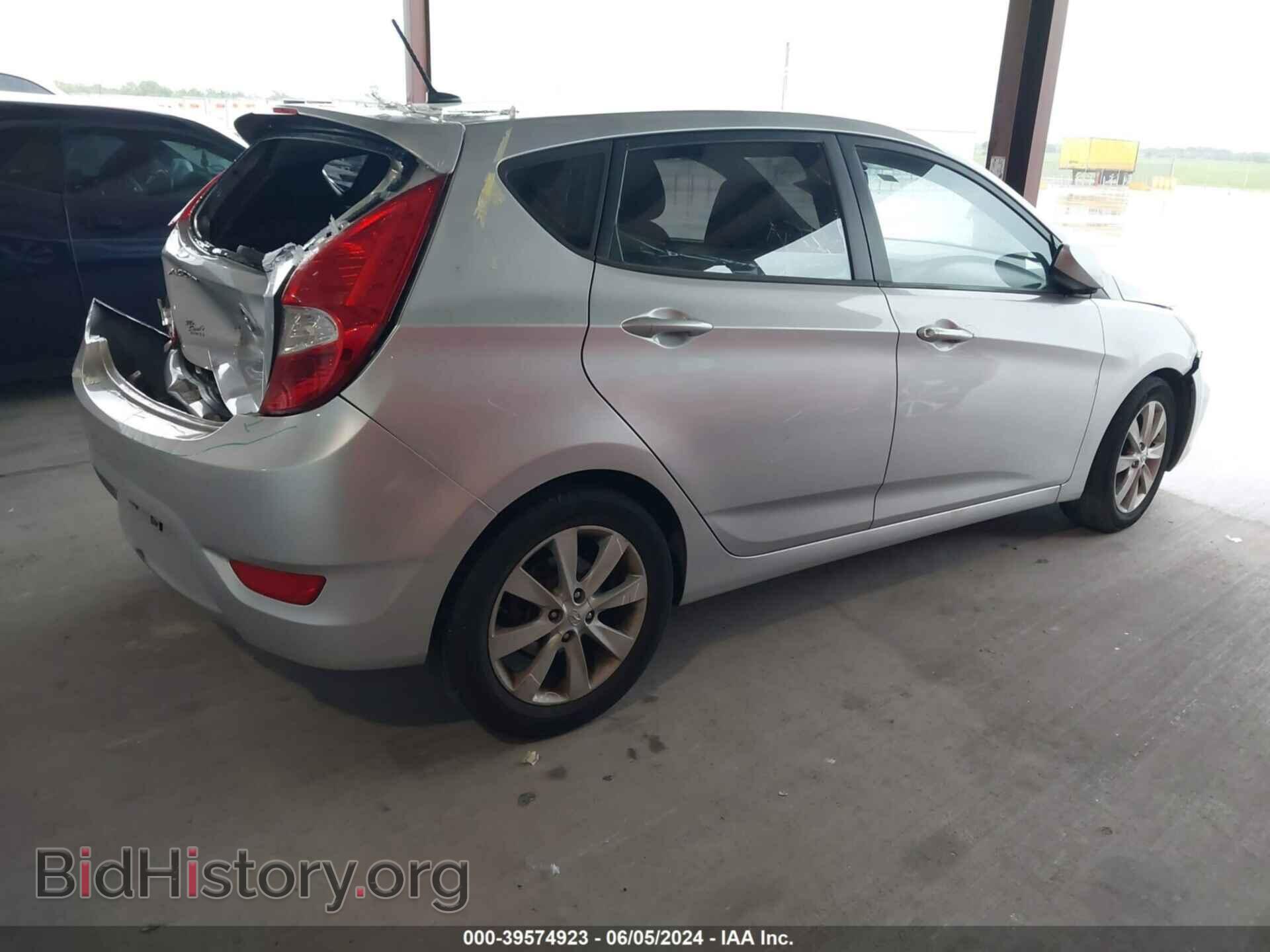 2012 HYUNDAI ACCENT - VIN: KMHCU5AE8CU026024 - Фото 4