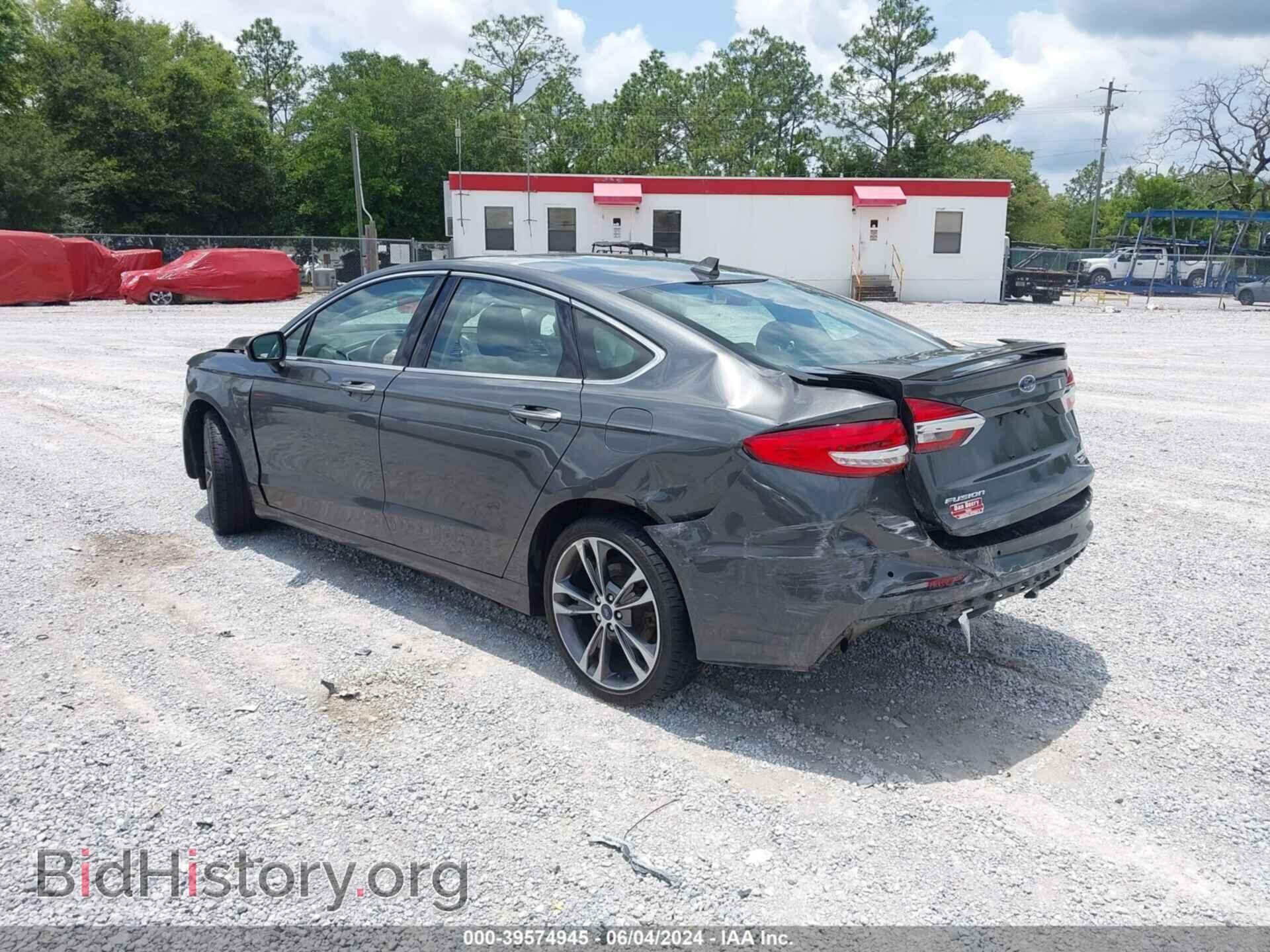 2020 FORD FUSION - VIN: 3FA6P0D99LR151217 - Фото 3