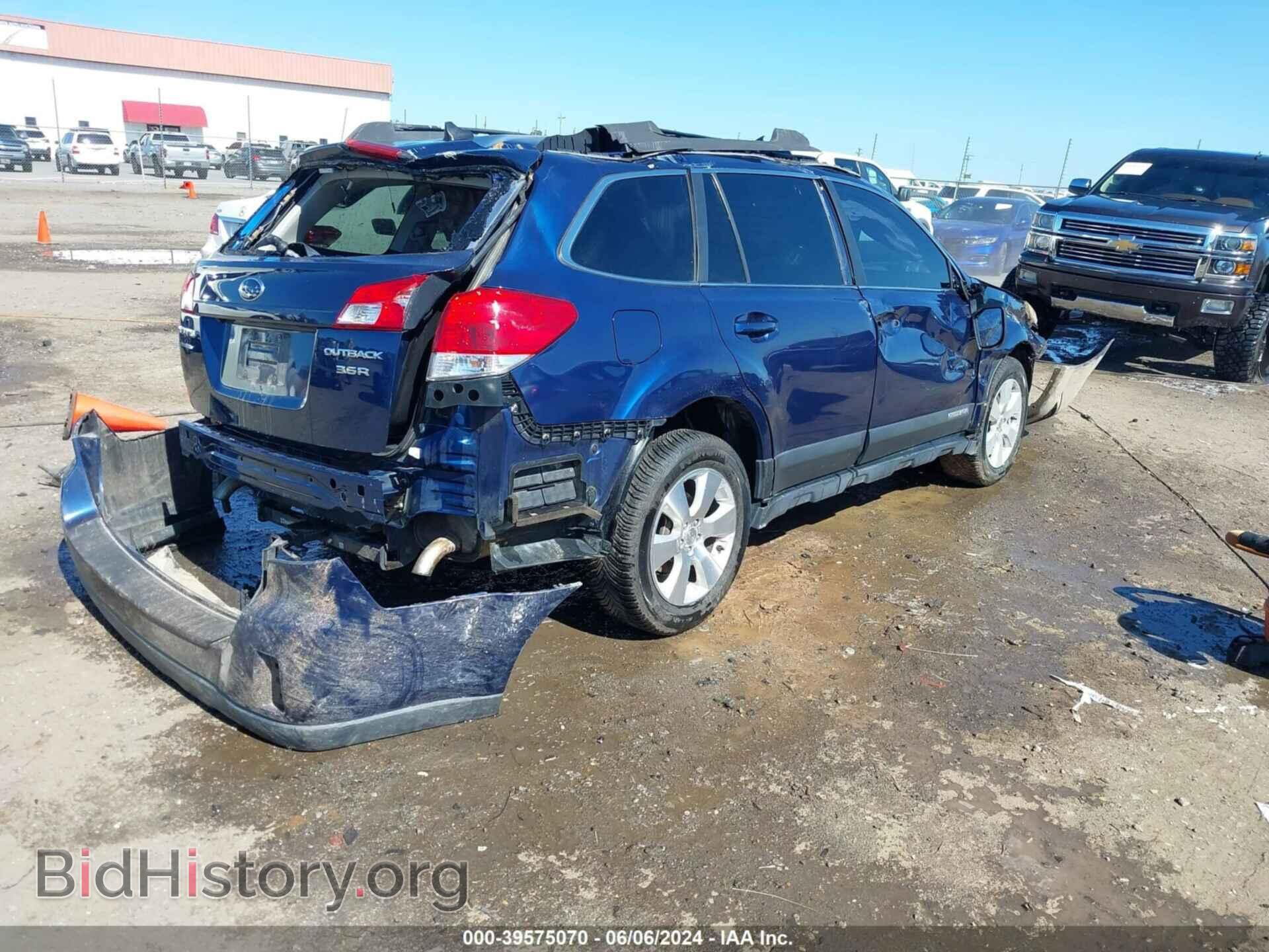 2011 SUBARU OUTBACK - VIN: 4S4BREKC5B2334238 - Фото 4