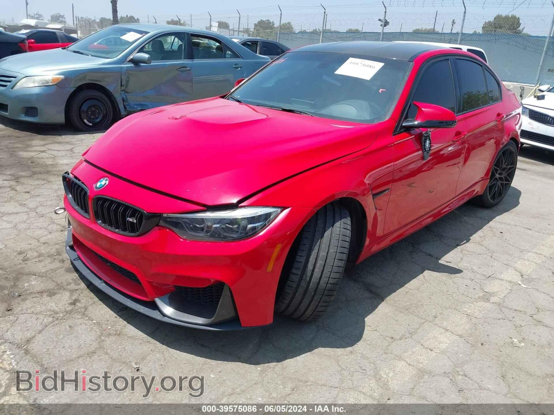 2018 BMW M3 - VIN: WBS8M9C59J5J79980 - Photo 2