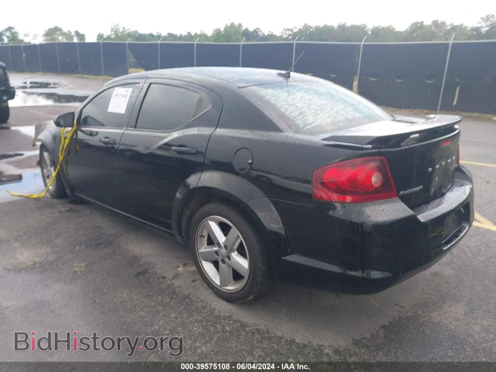 2013 DODGE AVENGER - VIN: 1C3CDZCB7DN572537 - Photo 3