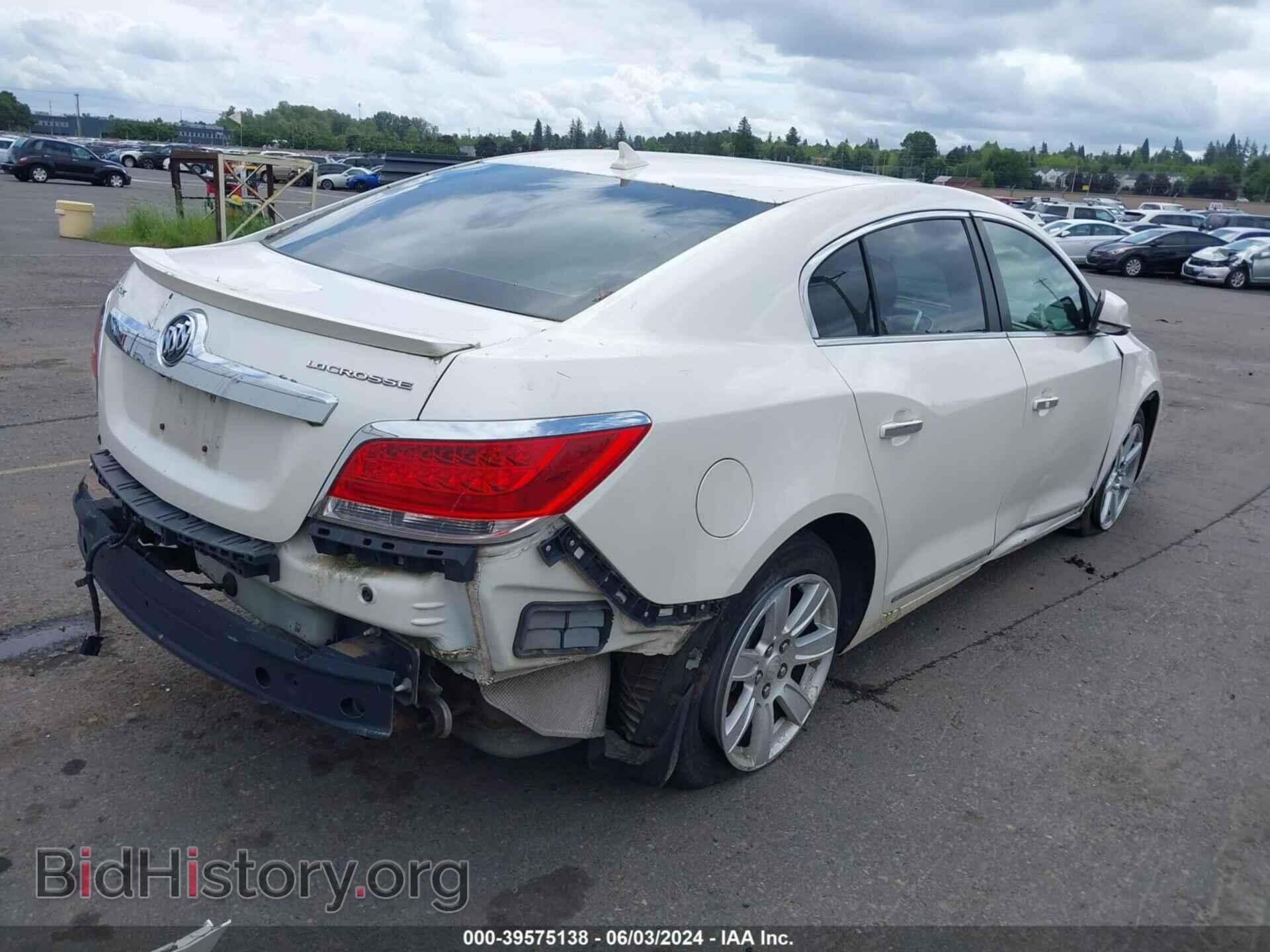 2012 BUICK LACROSSE - VIN: 1G4G75G39CF134087 - Фото 4