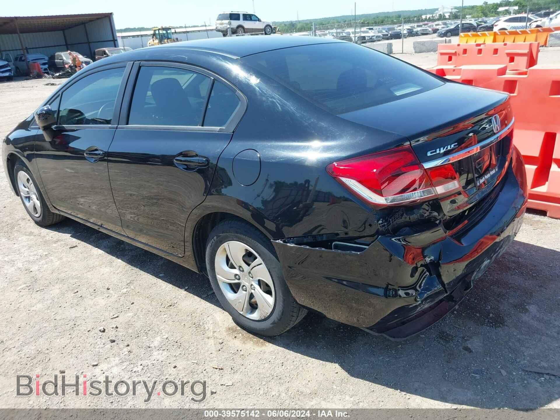 2014 HONDA CIVIC - VIN: 19XFB2E56EE006095 - Фото 3