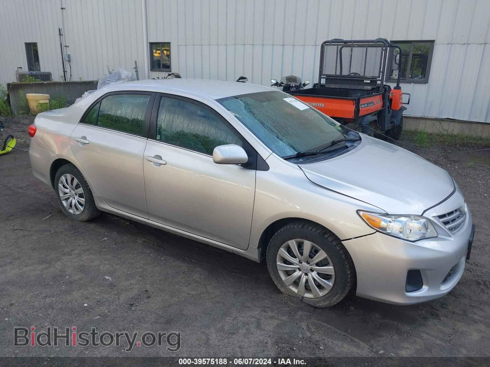 Photo 2T1BU4EE8DC127874 - TOYOTA COROLLA 2013