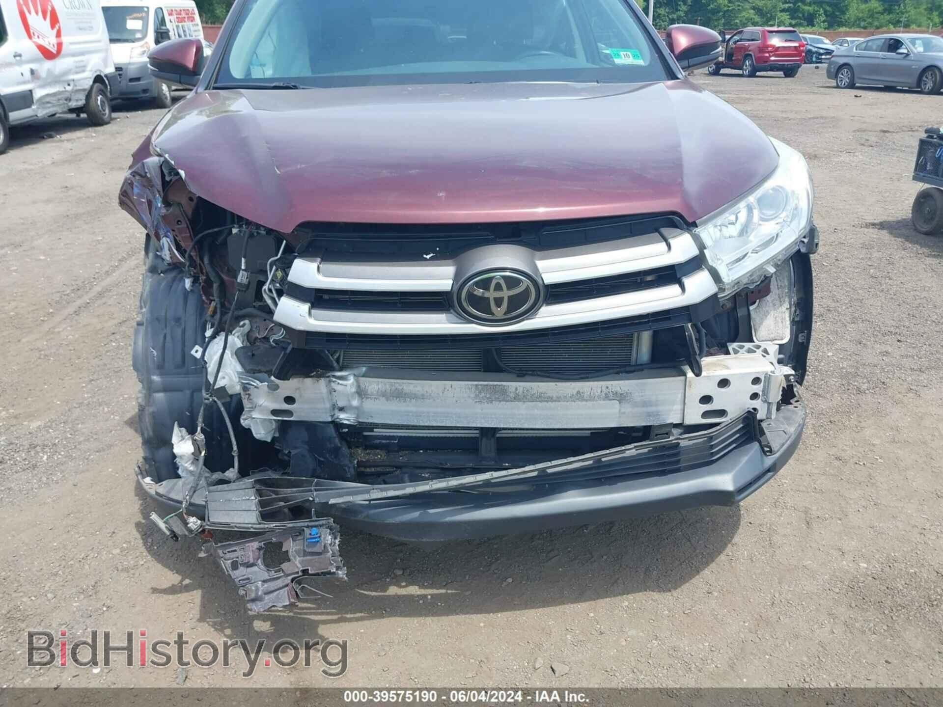 2018 TOYOTA HIGHLANDER - VIN: 5TDBZRFH2JS904172 - Фото 6