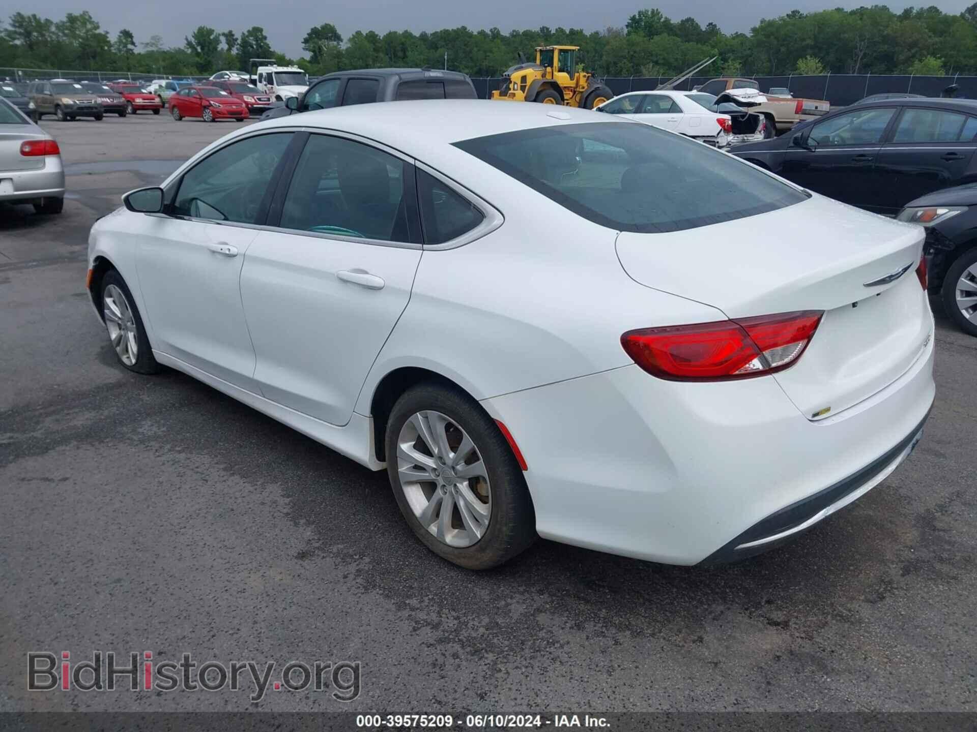 2015 CHRYSLER 200 - VIN: 1C3CCCAB6FN658945 - Фото 3