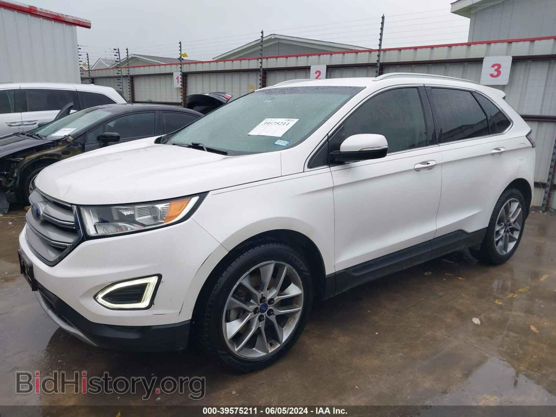 2015 FORD EDGE - VIN: 2FMTK3K80FBC41832 - Photo 2