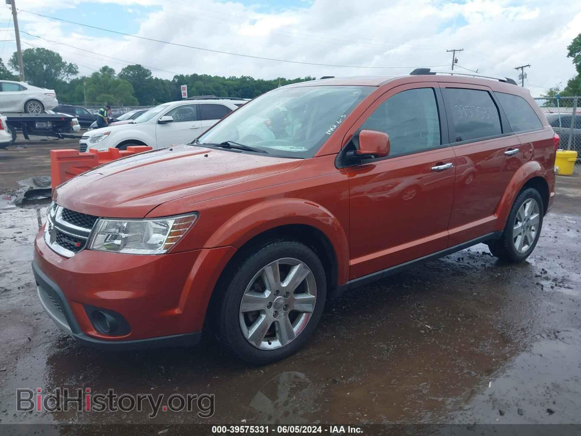 2013 DODGE JOURNEY - VIN: 3C4PDCDG6DT687909 - Фото 2