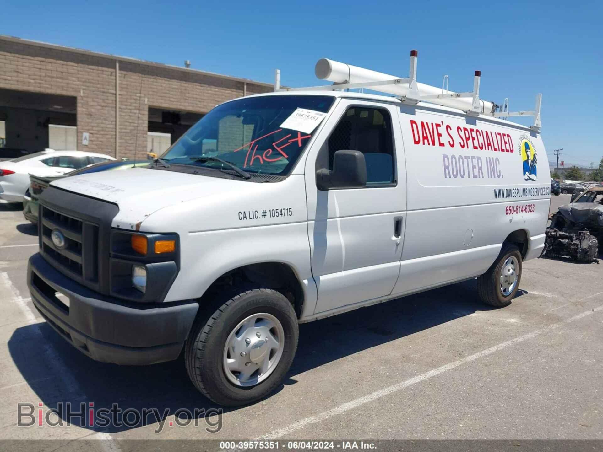 2014 FORD E-150 - VIN: 1FTNE1EWXEDA03496 - Фото 2