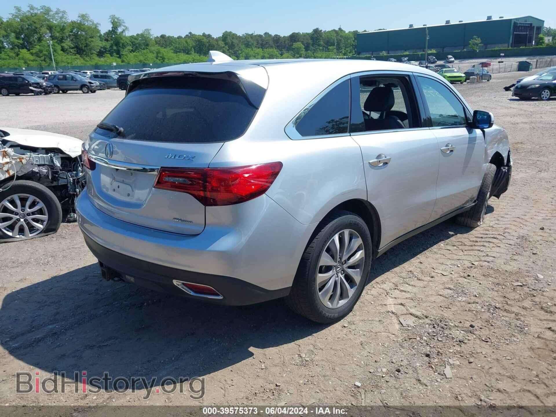 2014 ACURA MDX - VIN: 5FRYD4H44EB049764 - Photo 4
