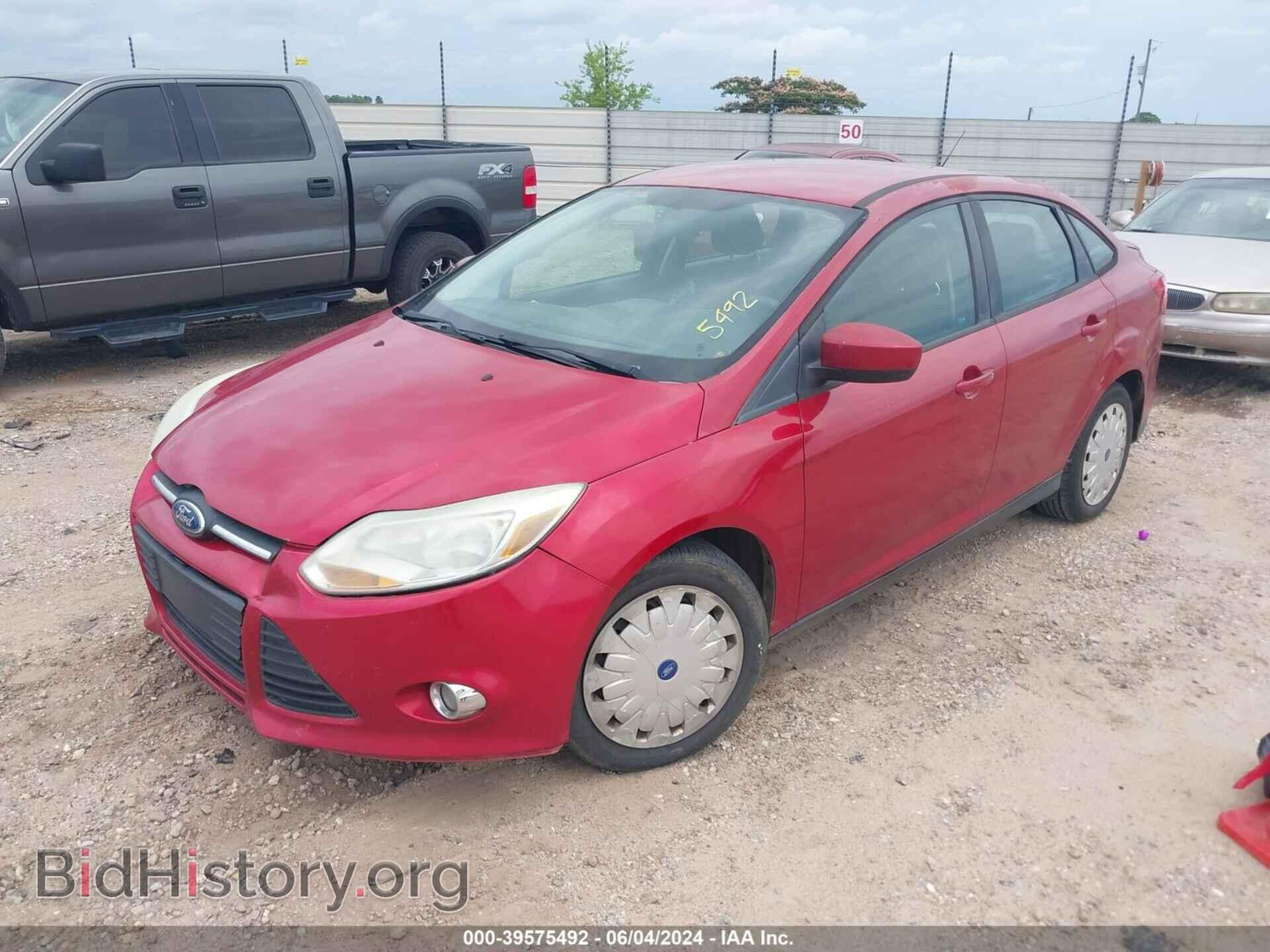 2012 FORD FOCUS - VIN: 1FAHP3F20CL125811 - Фото 2