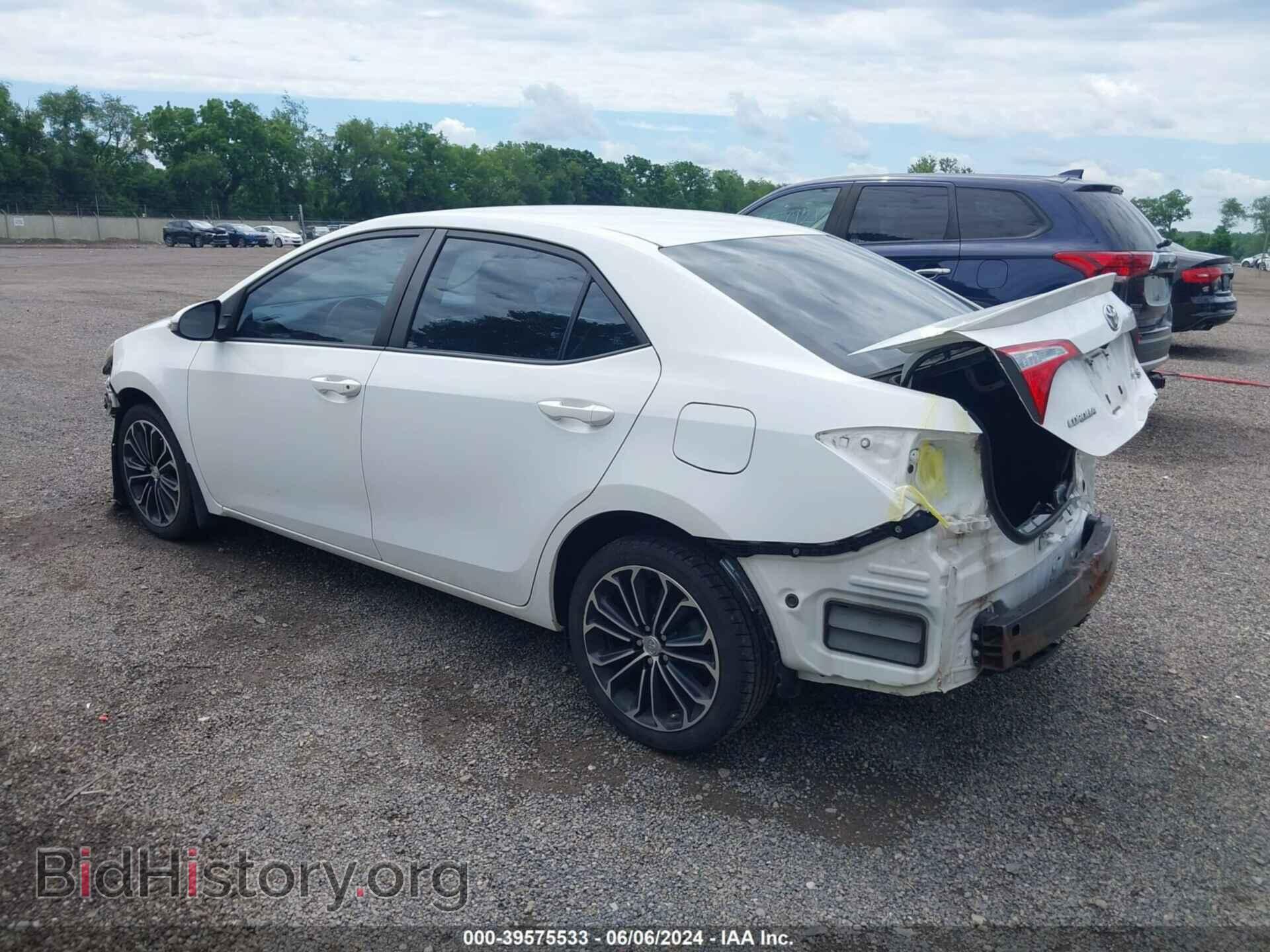 2015 TOYOTA COROLLA - VIN: 2T1BURHE2FC342999 - Фото 3