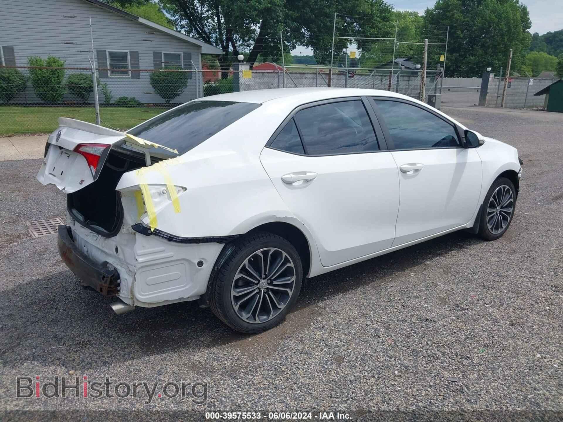 2015 TOYOTA COROLLA - VIN: 2T1BURHE2FC342999 - Фото 4