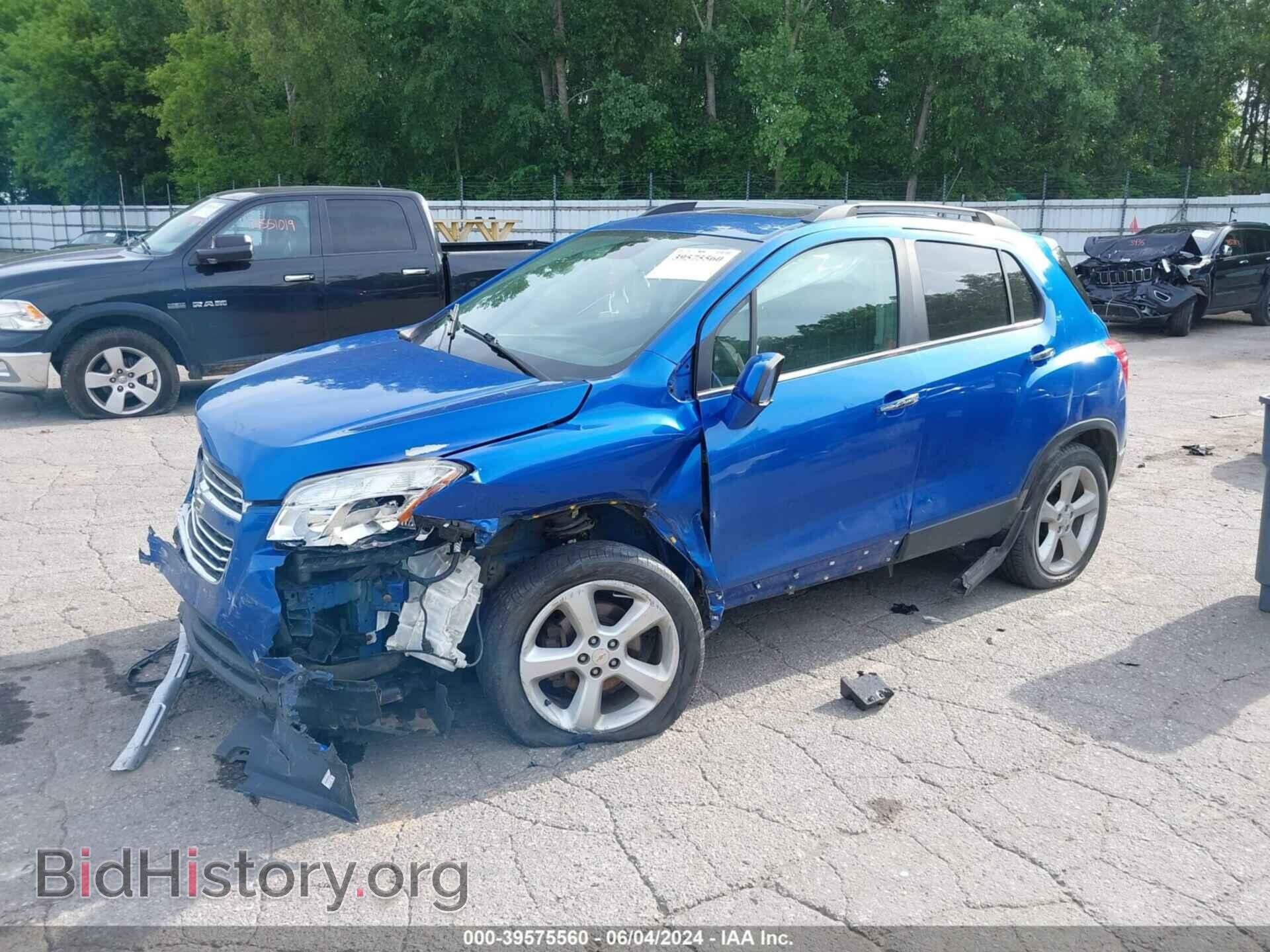 2015 CHEVROLET TRAX - VIN: KL7CJTSB2FB097111 - Фото 2