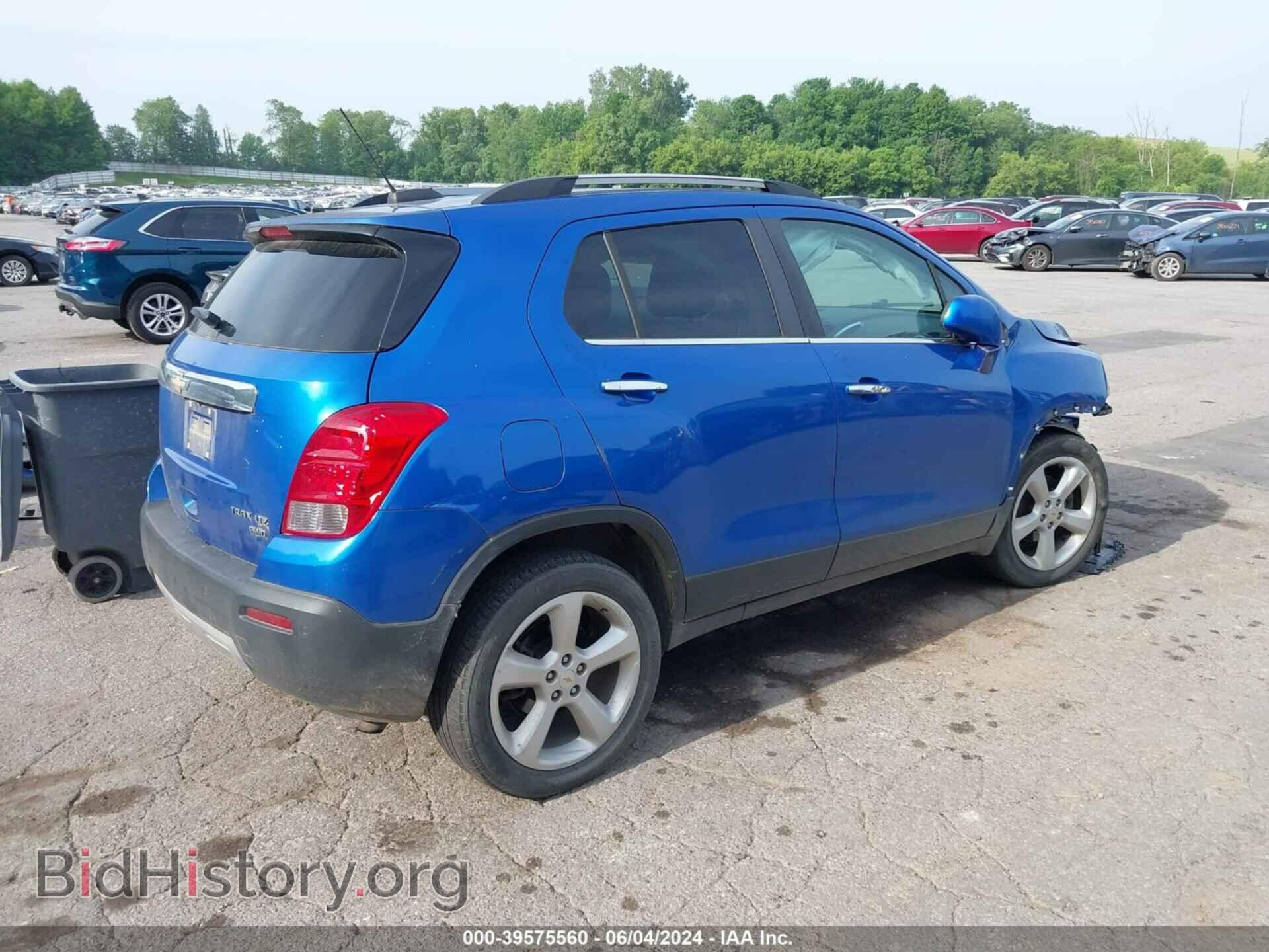2015 CHEVROLET TRAX - VIN: KL7CJTSB2FB097111 - Фото 4