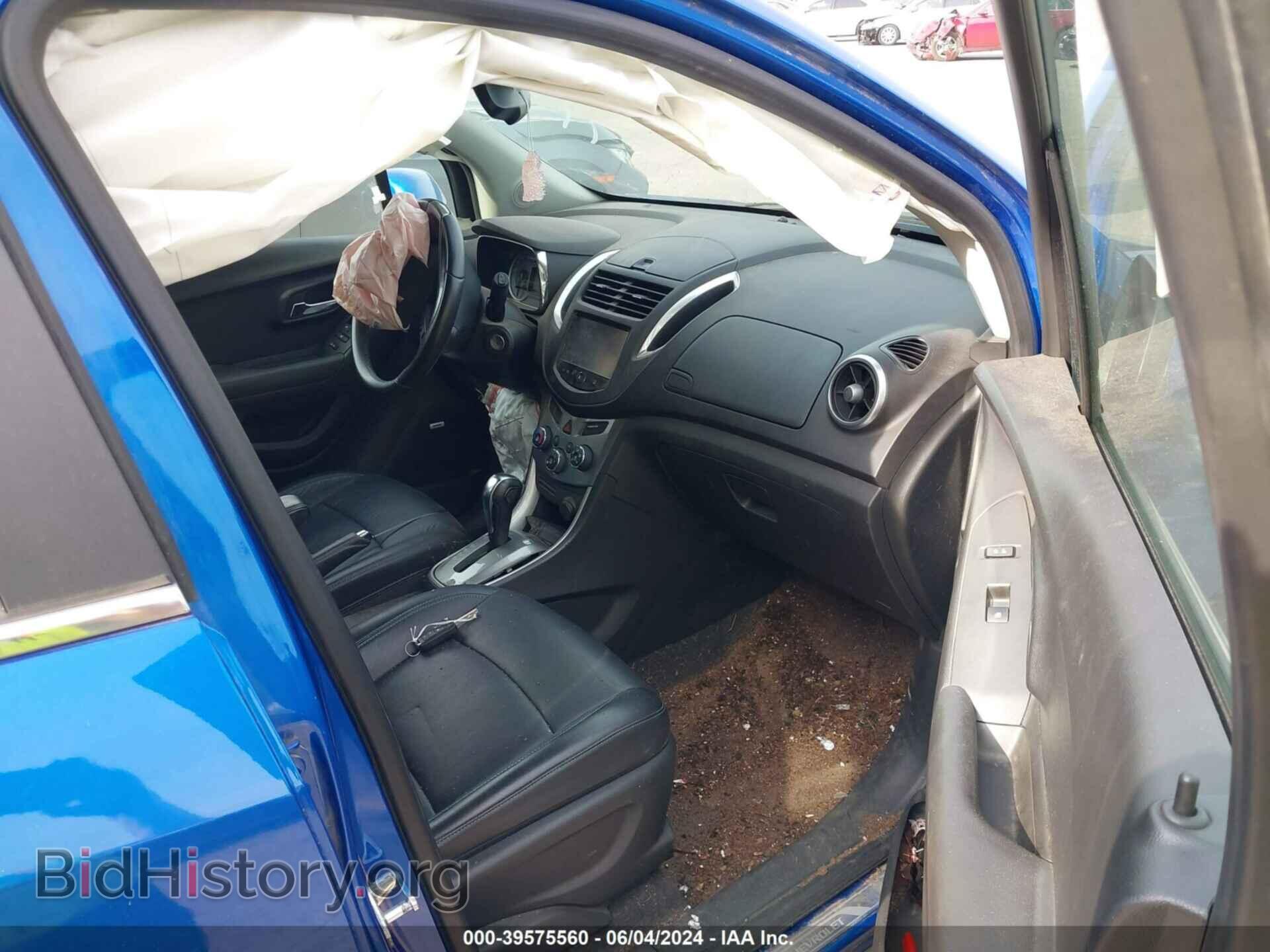 2015 CHEVROLET TRAX - VIN: KL7CJTSB2FB097111 - Фото 5