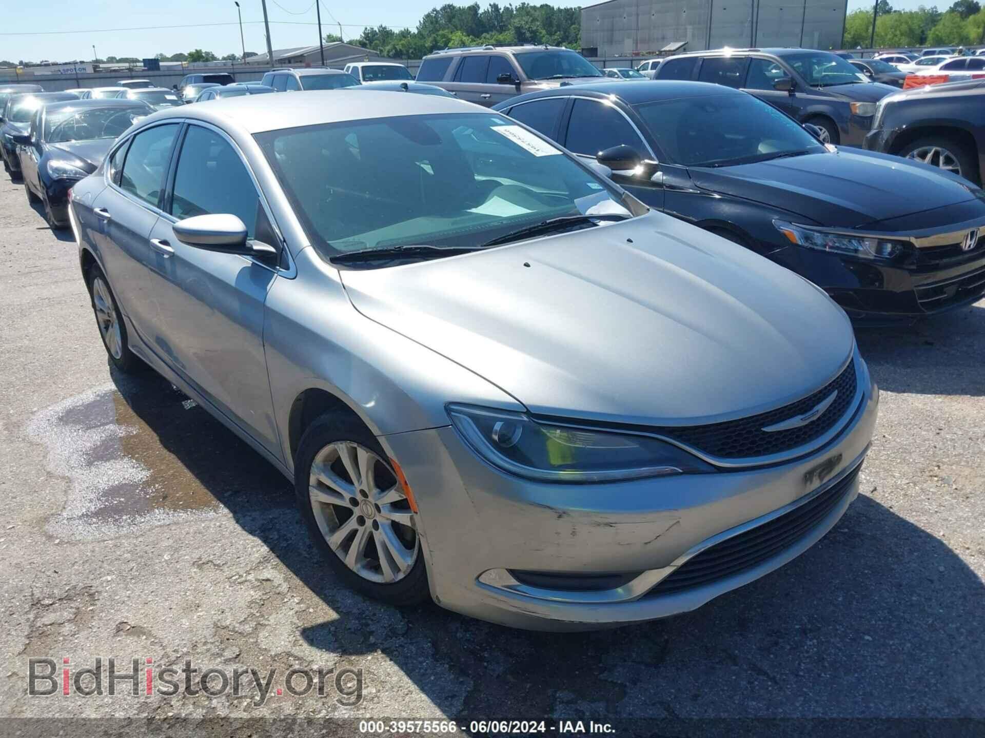 Фотография 1C3CCCAB8FN587117 - CHRYSLER 200 2015