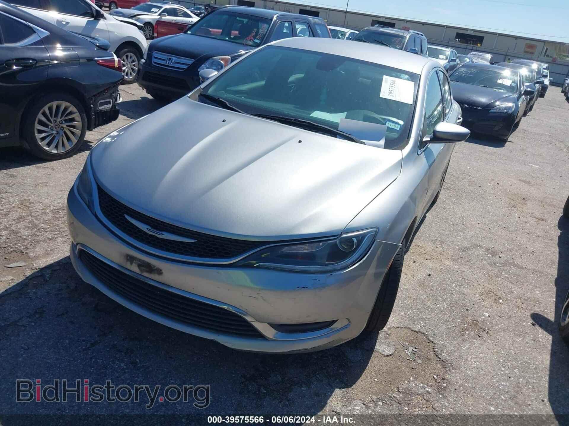 2015 CHRYSLER 200 - VIN: 1C3CCCAB8FN587117 - Фото 2