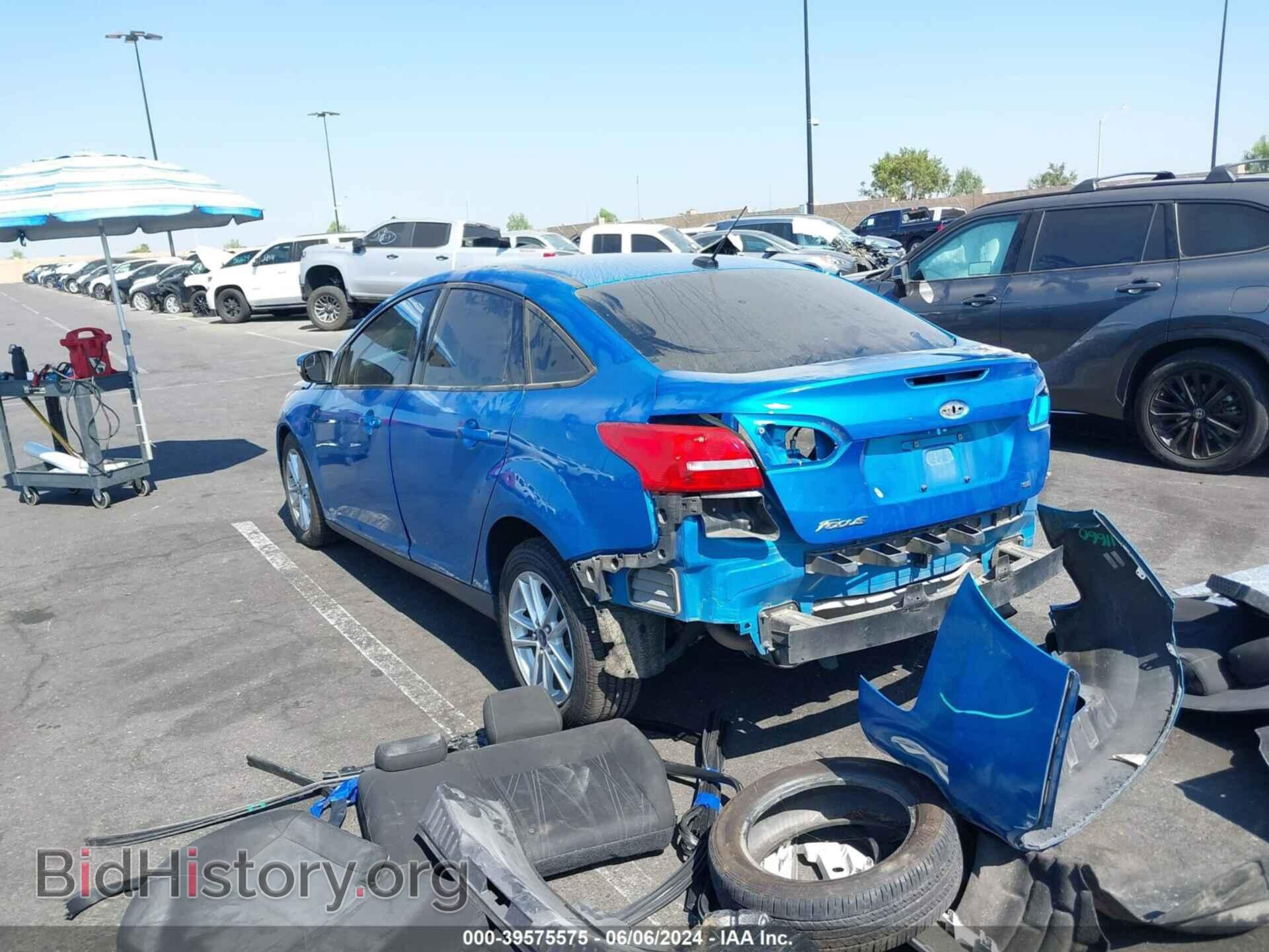 2016 FORD FOCUS - VIN: 1FADP3F26GL216165 - Фото 3