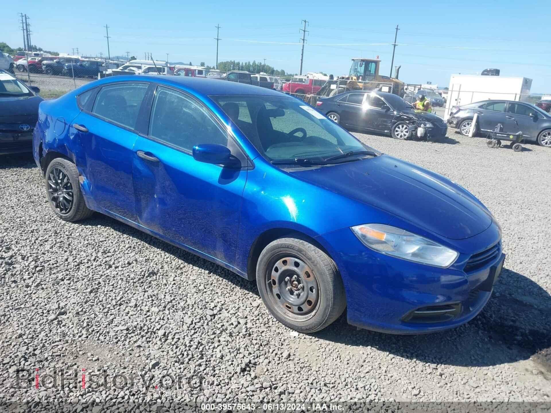 Photo 1C3CDFAA5DD319554 - DODGE DART 2013