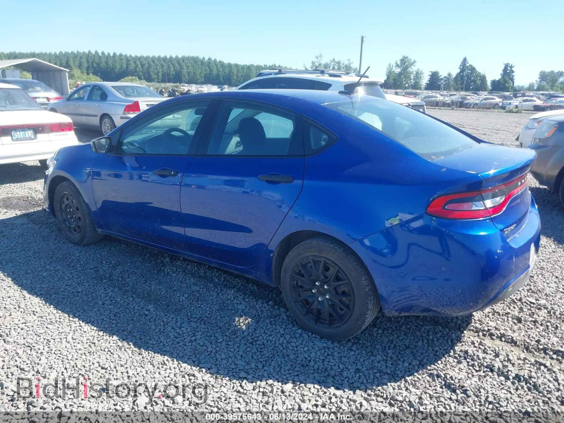 2013 DODGE DART - VIN: 1C3CDFAA5DD319554 - Photo 3