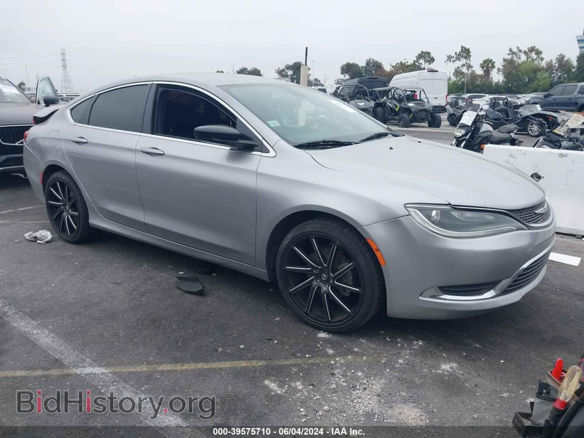 Фотография 1C3CCCAB0FN603679 - CHRYSLER 200 2015