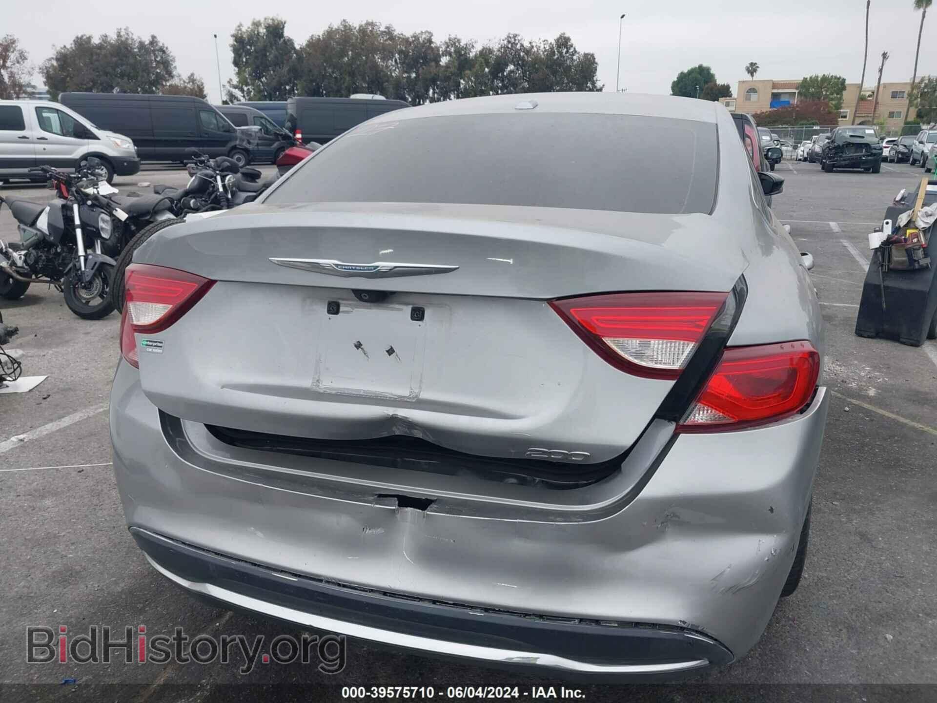2015 CHRYSLER 200 - VIN: 1C3CCCAB0FN603679 - Фото 6