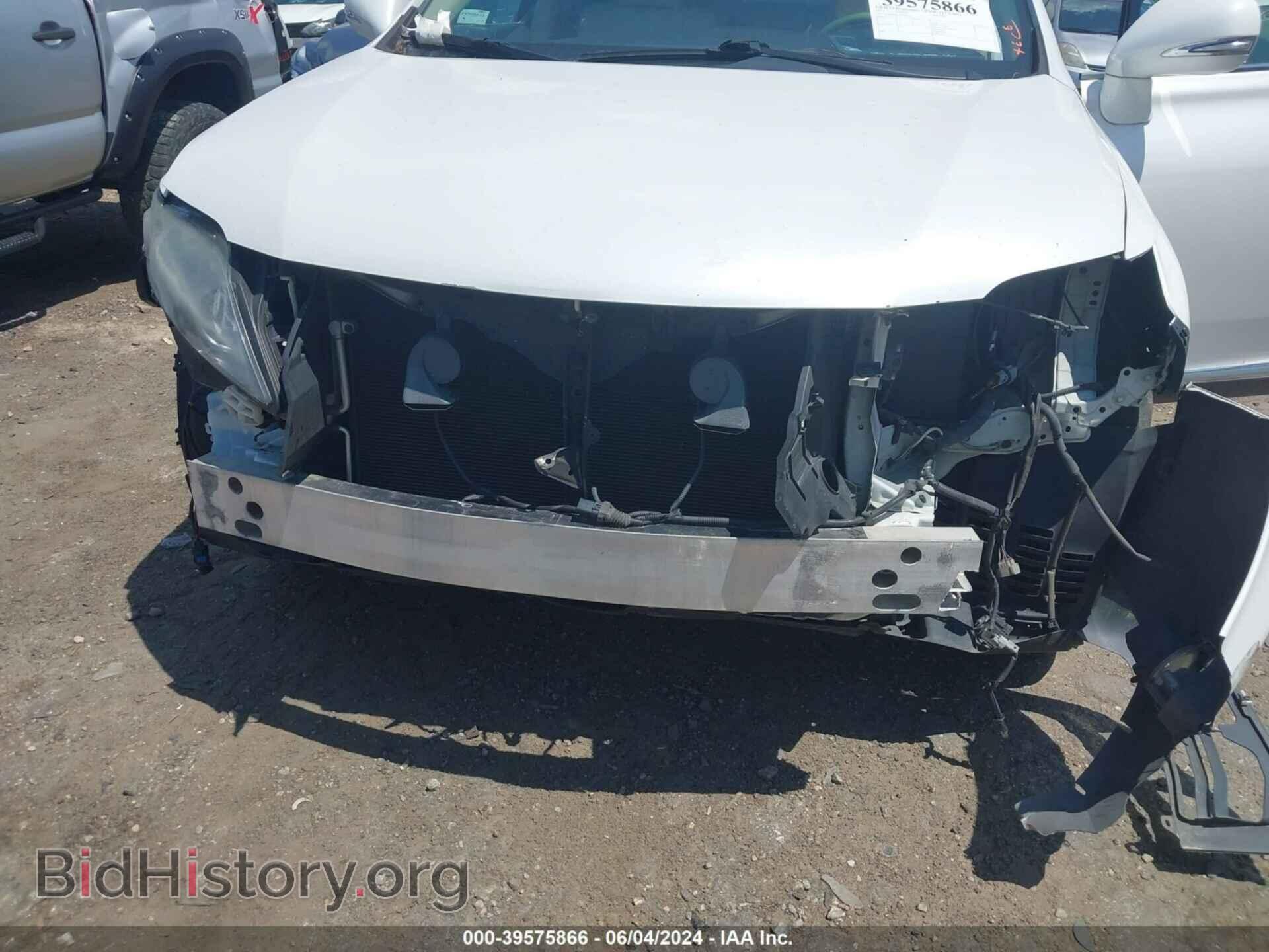 2012 LEXUS RX 350 - VIN: 2T2BK1BA7CC151843 - Фото 6