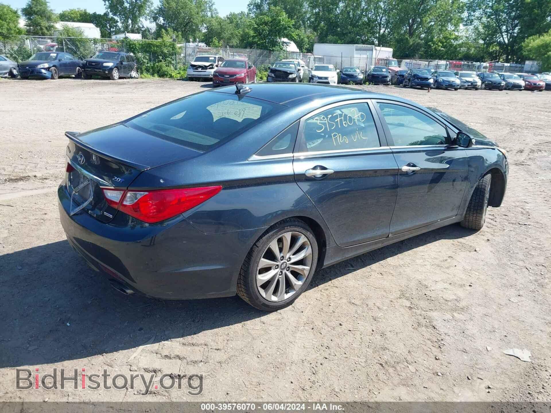 2012 HYUNDAI SONATA - VIN: 5NPEC4AB5CH481066 - Фото 4