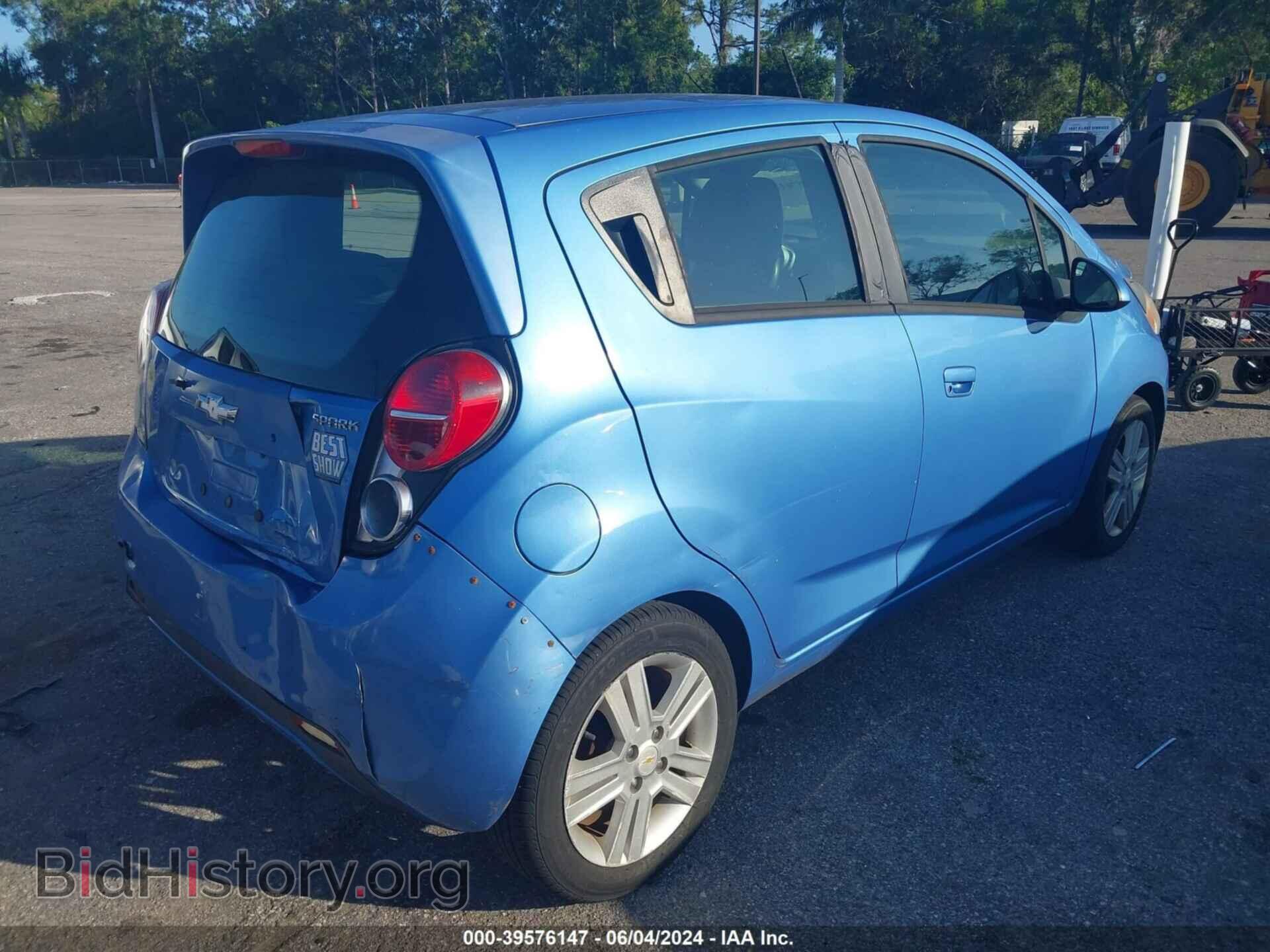 2014 CHEVROLET SPARK - VIN: KL8CA6S92EC486124 - Фото 4