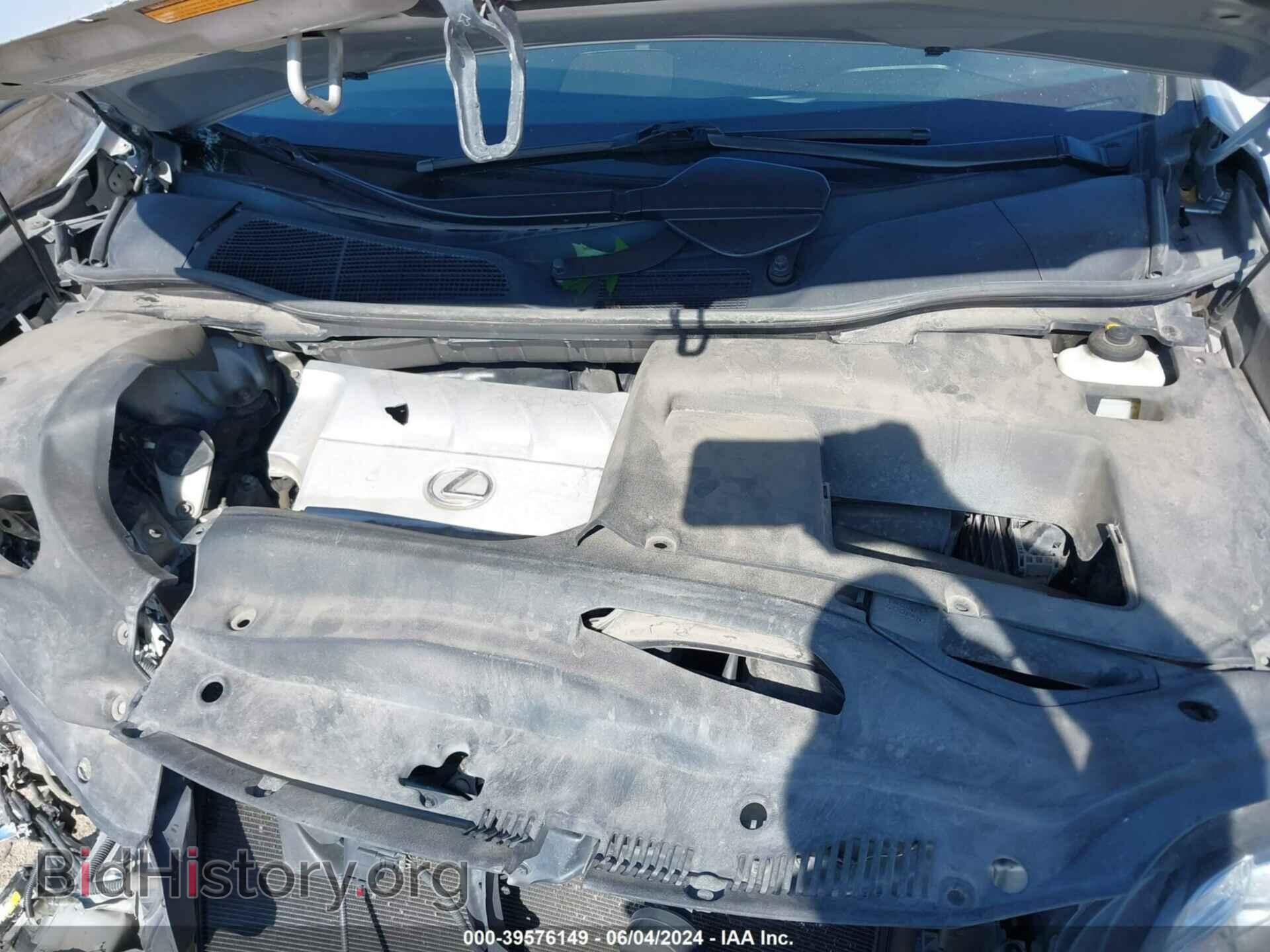 2010 LEXUS RX 350 - VIN: 2T2BK1BAXAC005255 - Фото 10