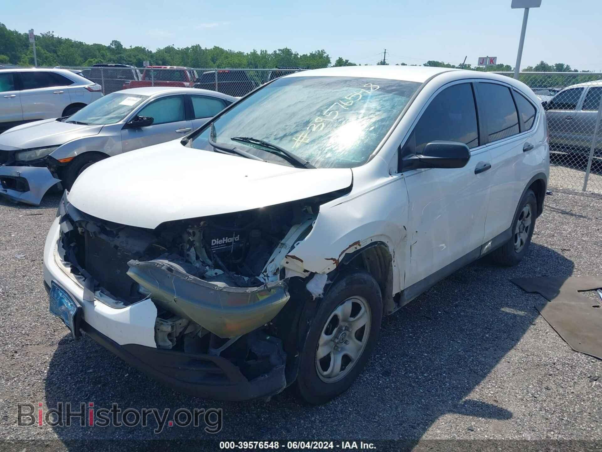 2012 HONDA CR-V - VIN: 5J6RM4H31CL047732 - Фото 2
