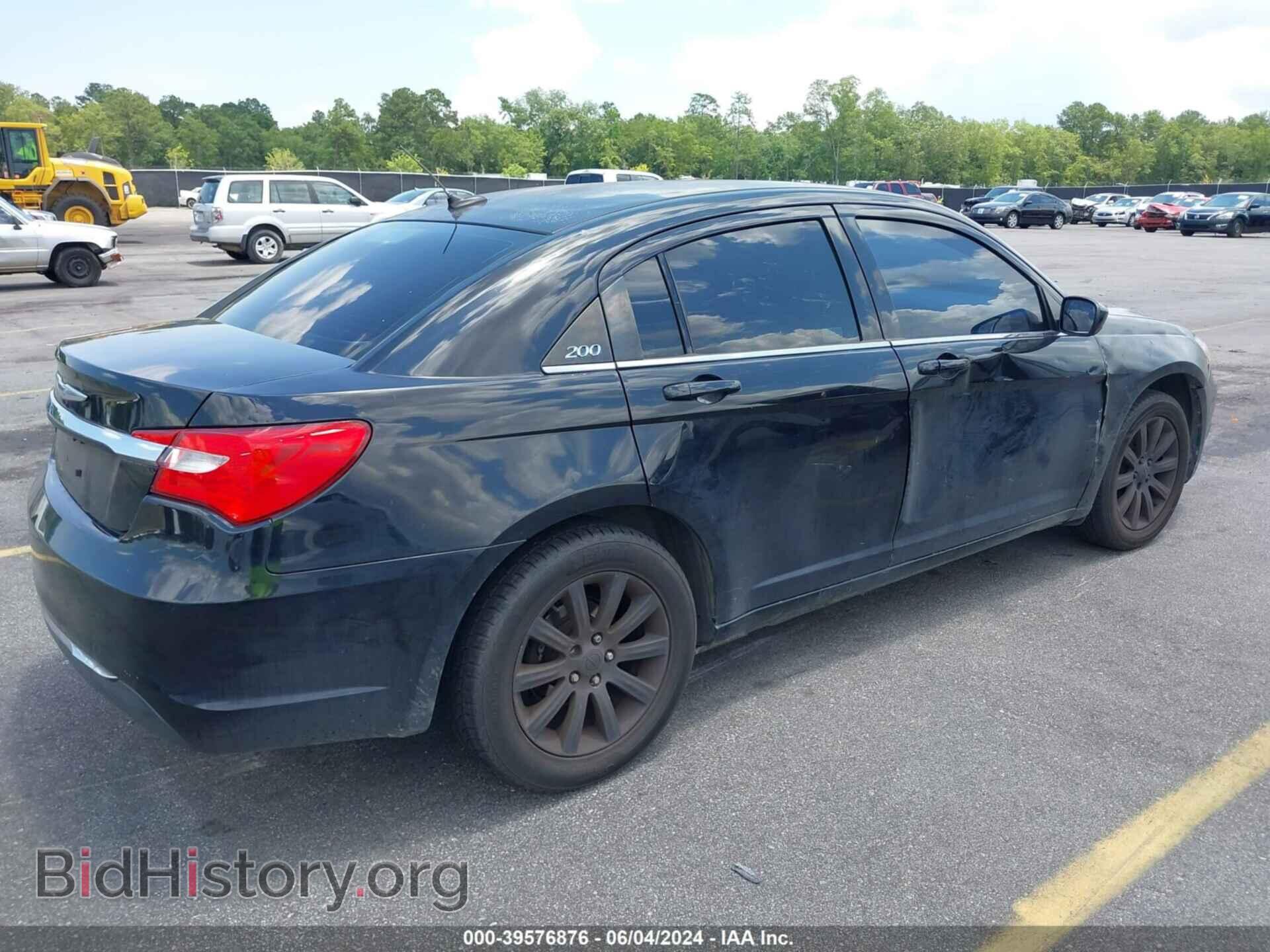 2013 CHRYSLER 200 - VIN: 1C3CCBBB6DN763944 - Фото 4