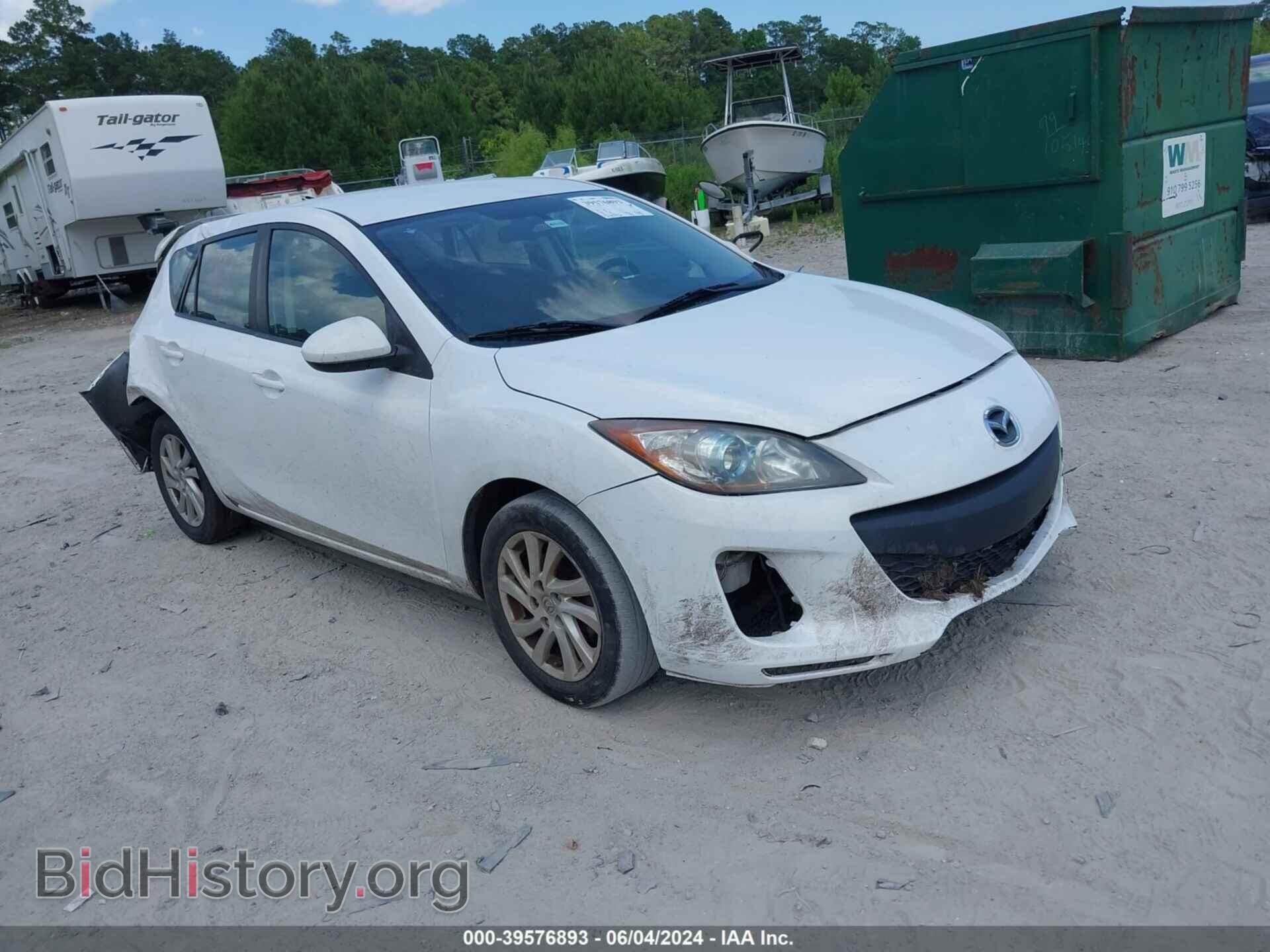 Photo JM1BL1L78C1627770 - MAZDA MAZDA3 2012