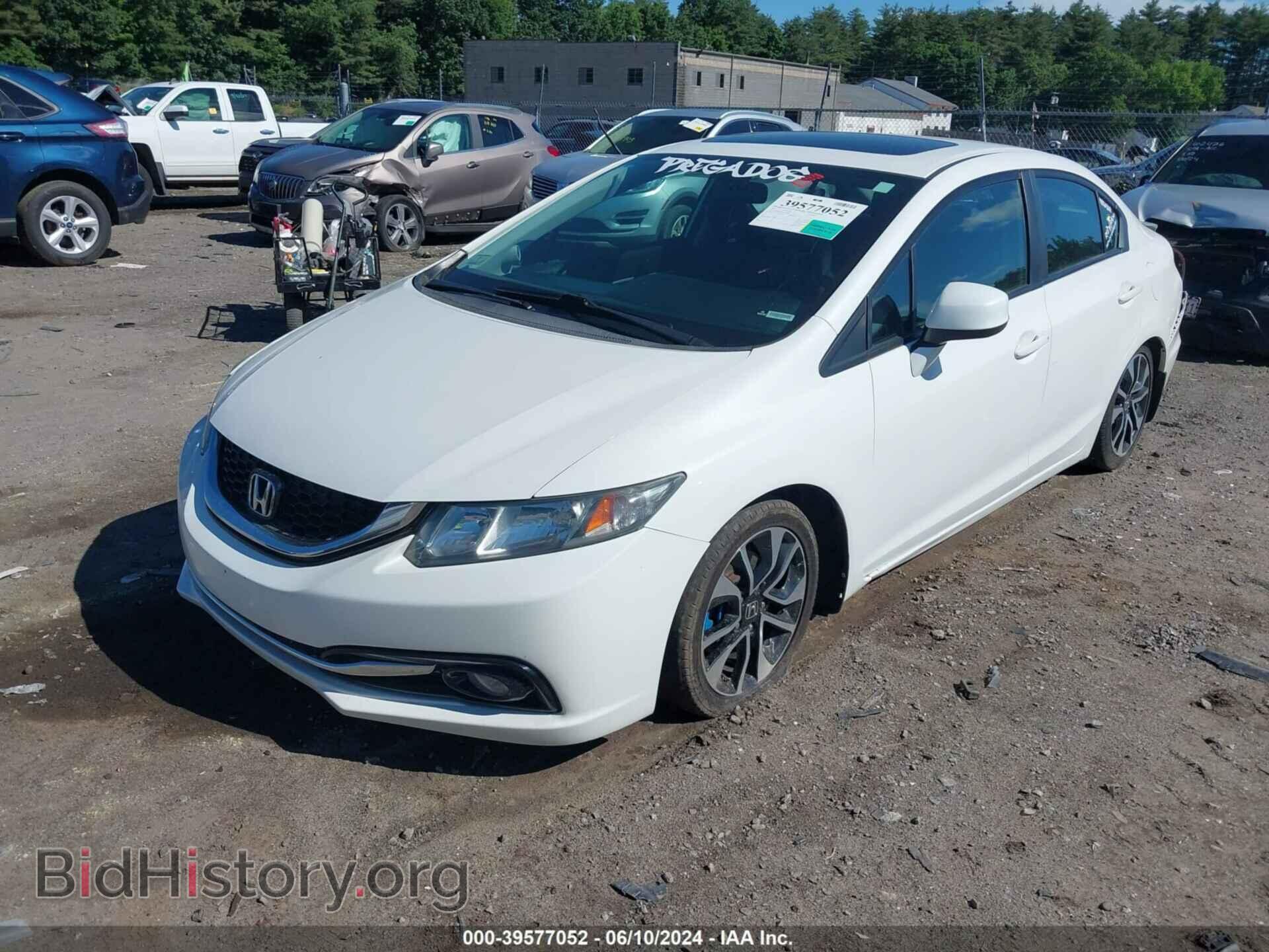 2013 HONDA CIVIC - VIN: 19XFB2F96DE258879 - Фото 2