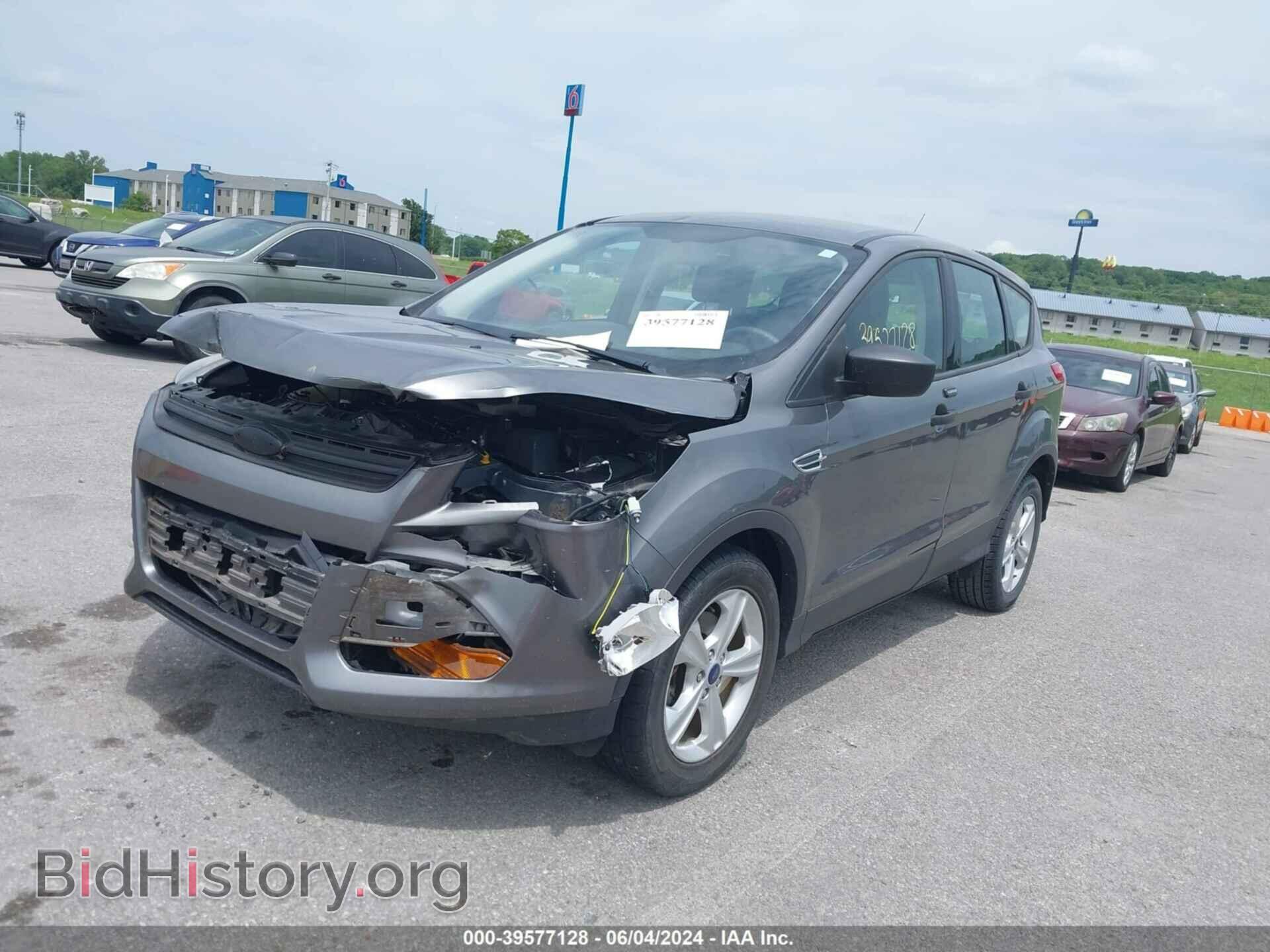 2014 FORD ESCAPE - VIN: 1FMCU0F79EUE37058 - Фото 2