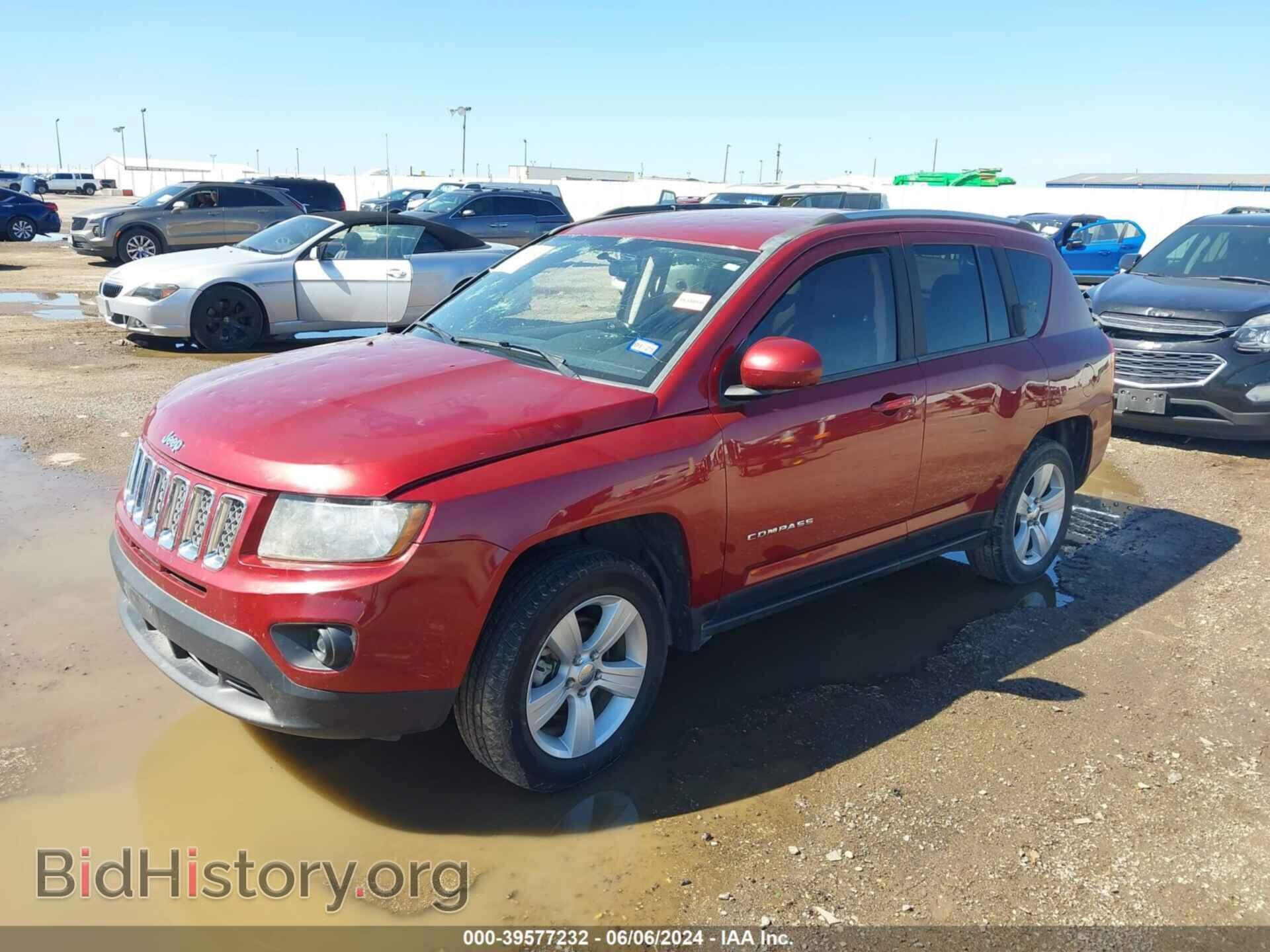 2014 JEEP COMPASS - VIN: 1C4NJCEBXED537893 - Фото 2