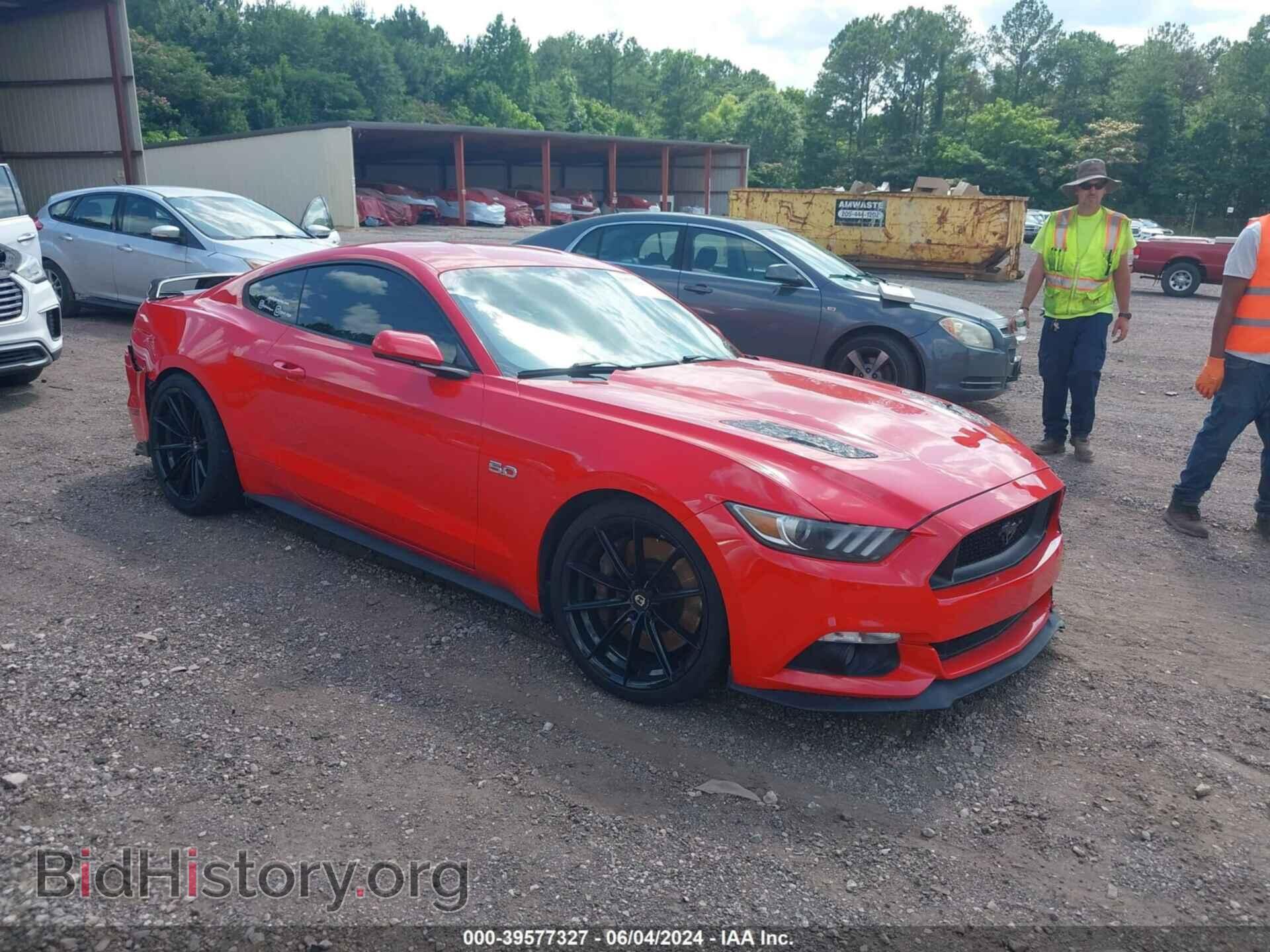 Фотография 1FA6P8CF2G5244661 - FORD MUSTANG 2016