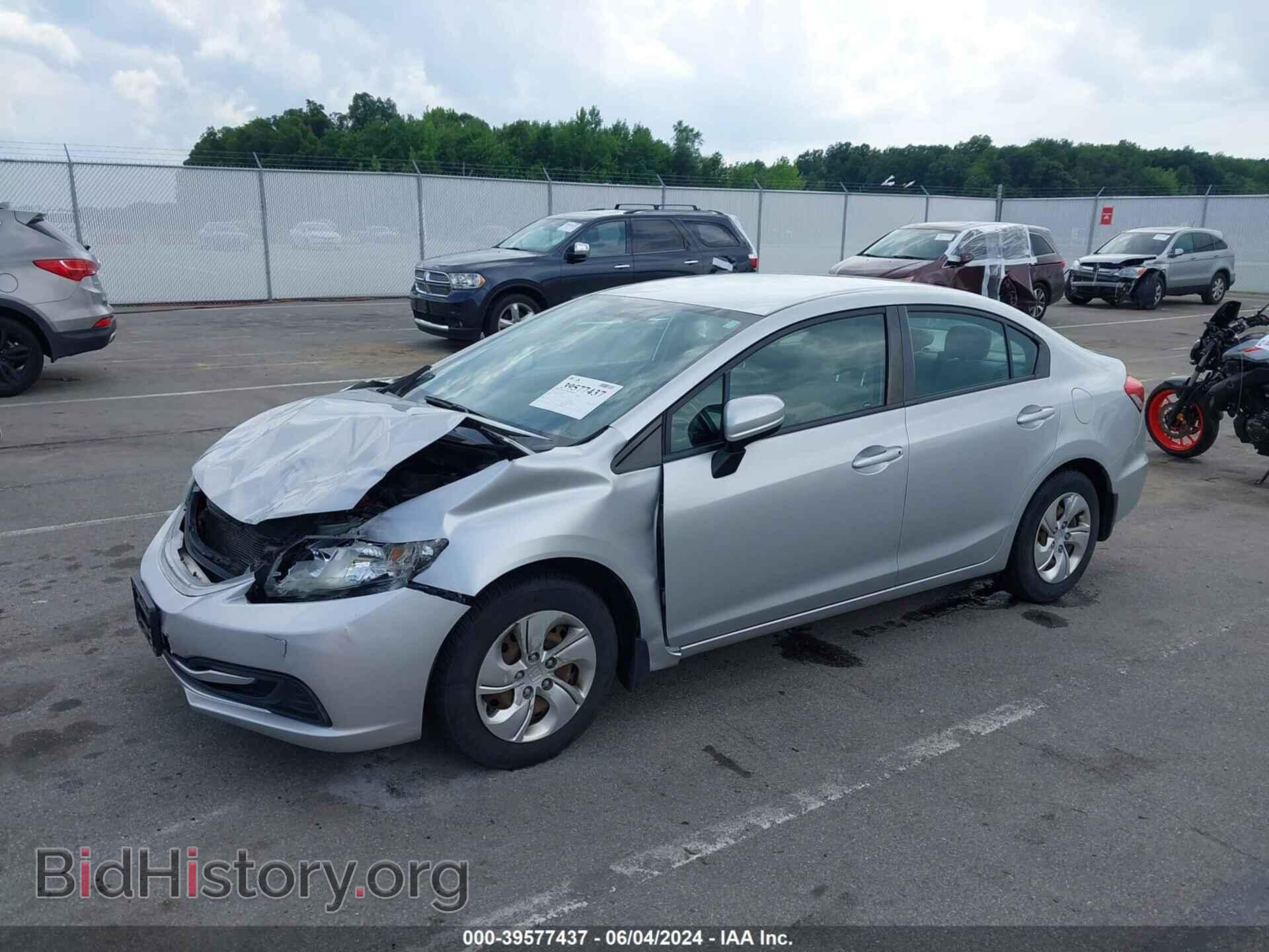2015 HONDA CIVIC - VIN: 19XFB2F55FE086540 - Фото 2