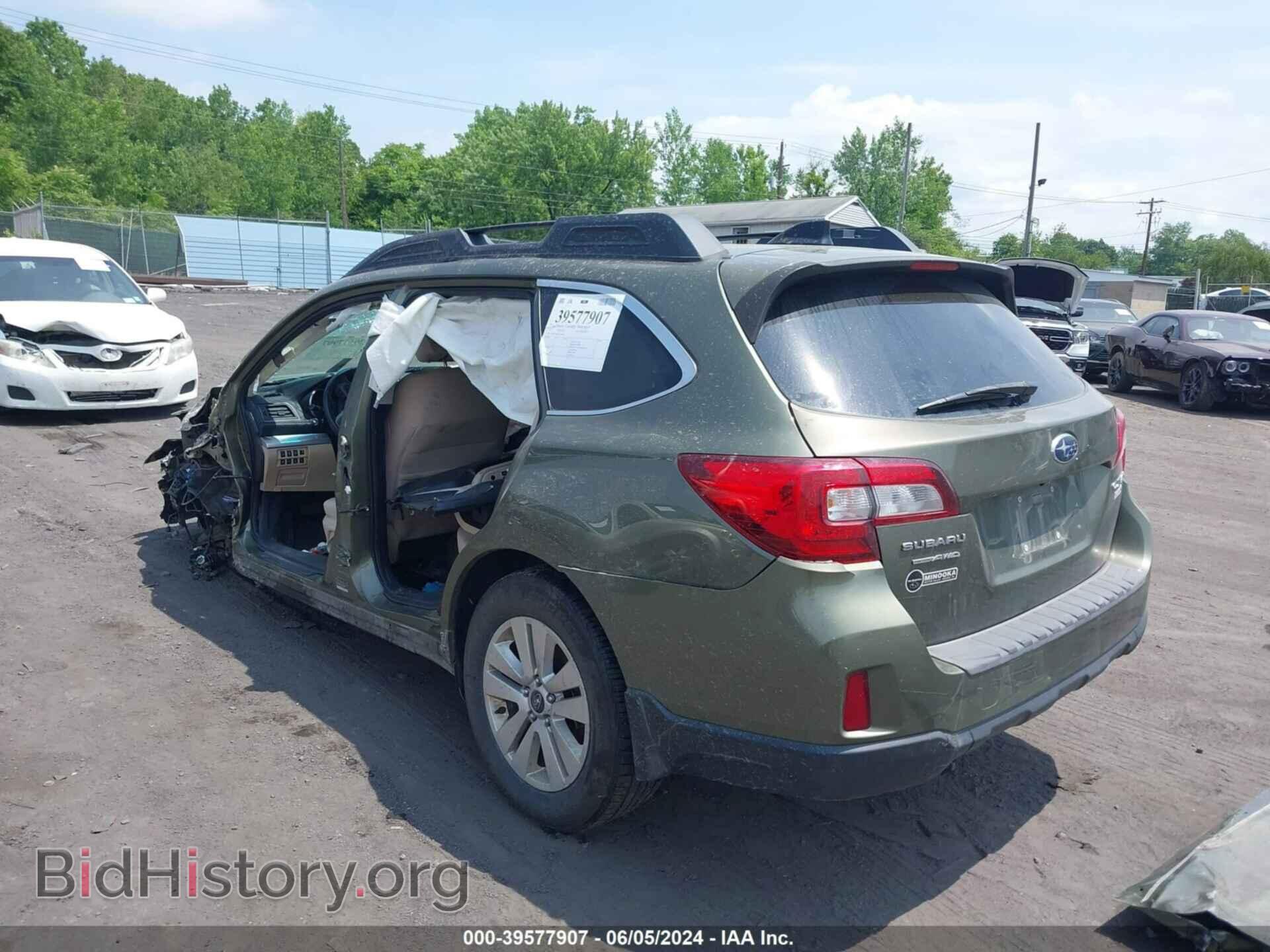 2017 SUBARU OUTBACK - VIN: 4S4BSAFC7H3315801 - Фото 3