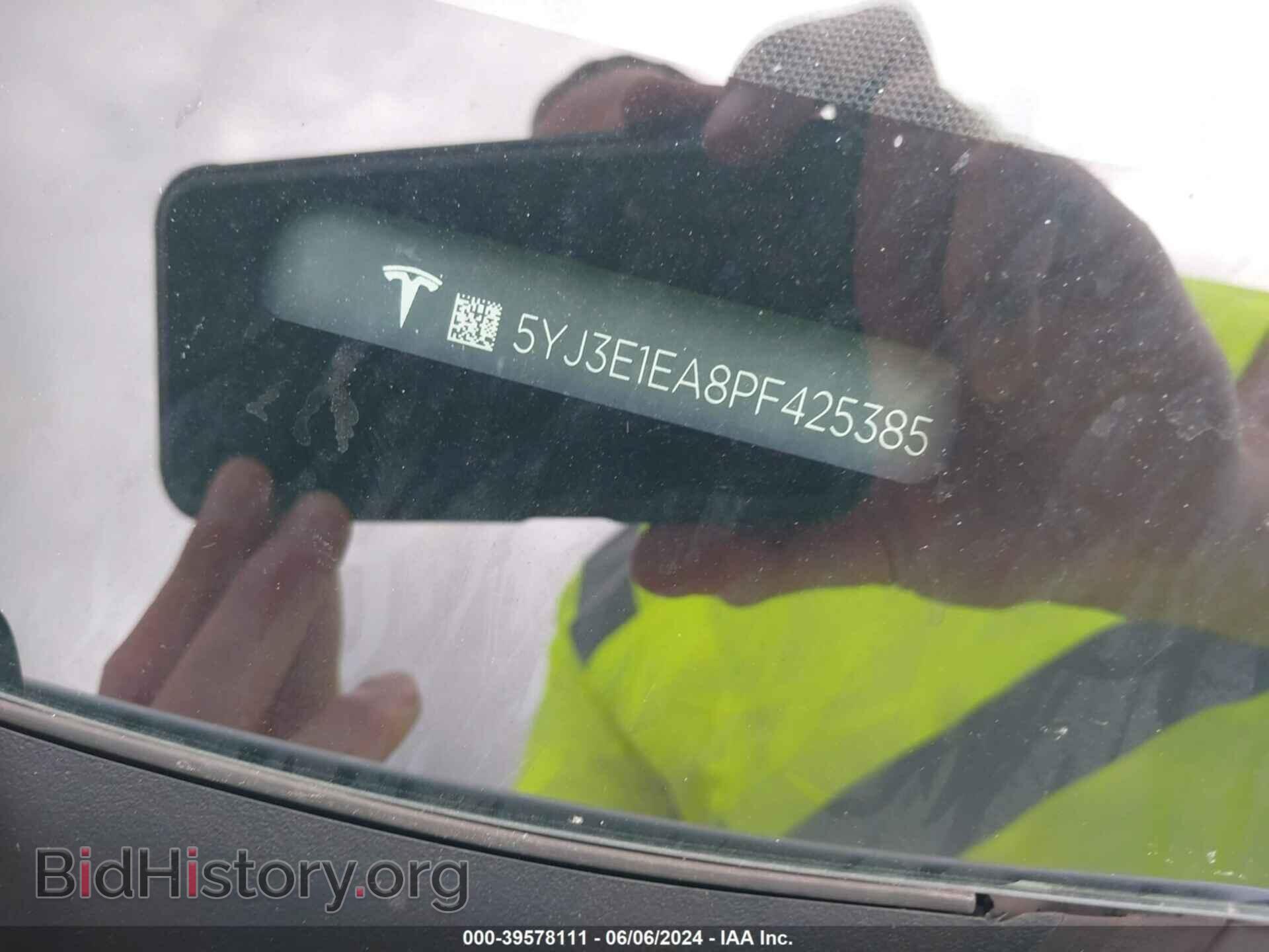 2023 TESLA MODEL 3 - VIN: 5YJ3E1EA8PF425385 - Фото 9