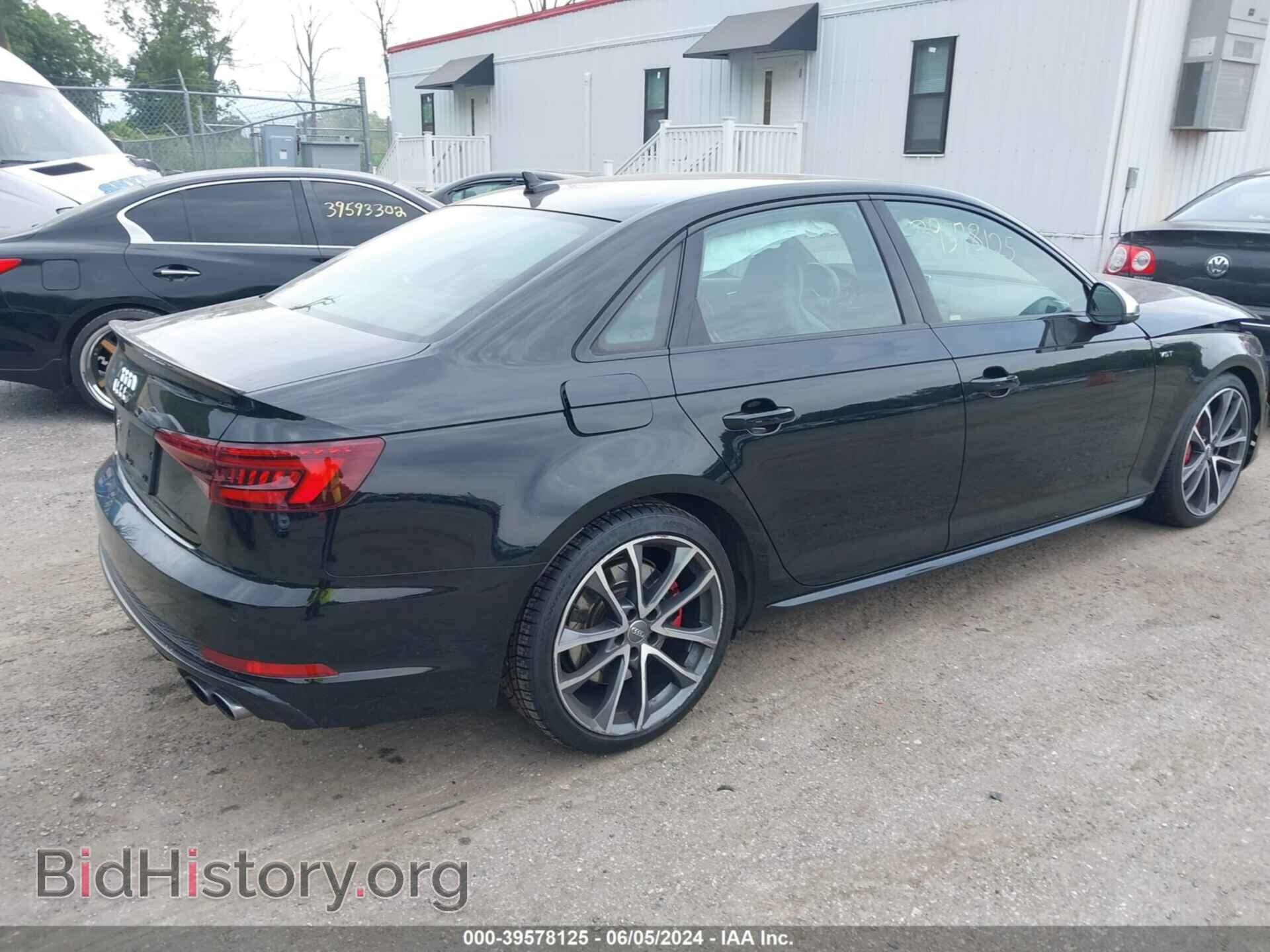 2018 AUDI S4 - VIN: WAUB4AF46JA125543 - Фото 4