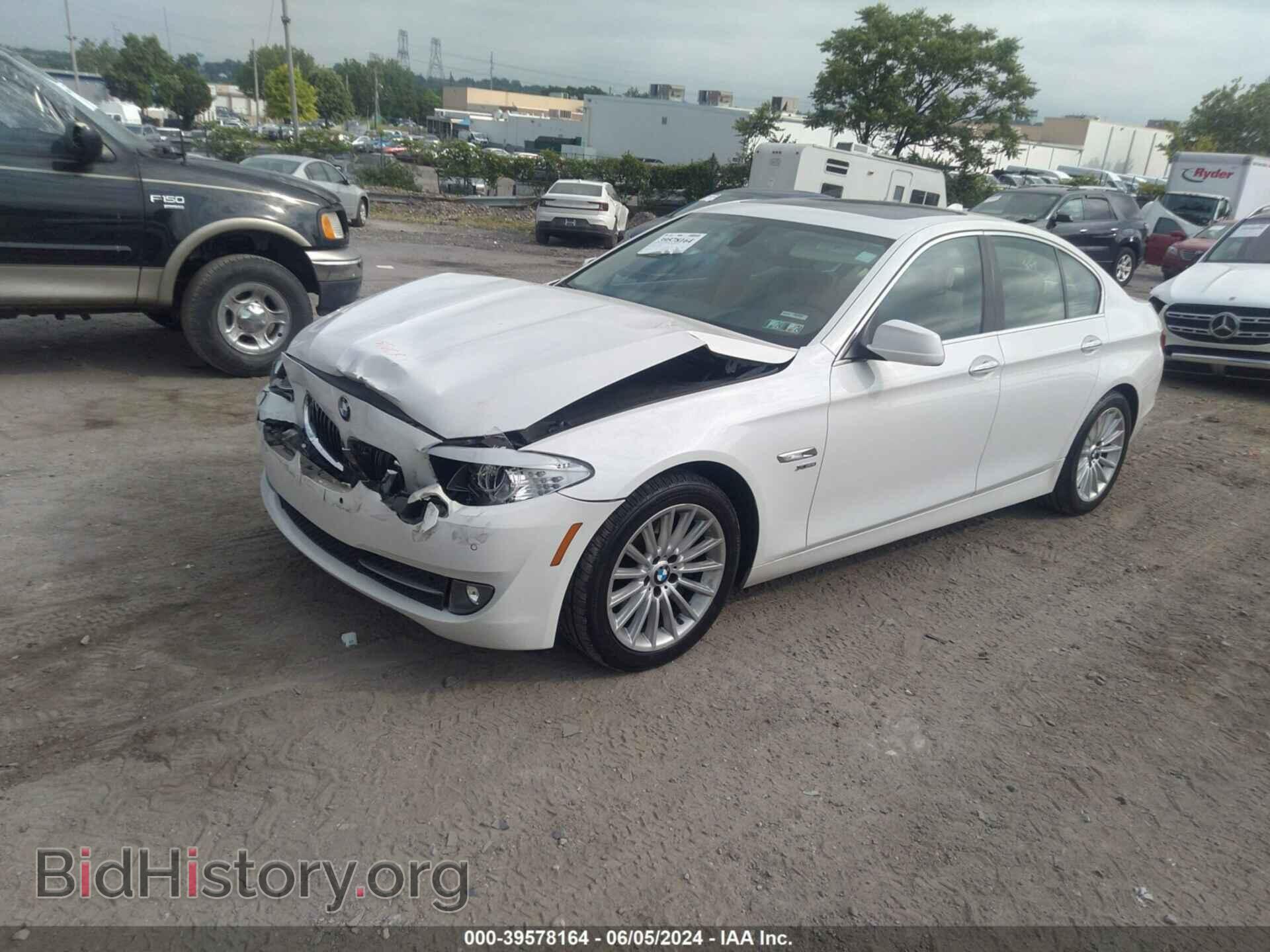 2012 BMW 535I - VIN: WBAFU7C55CDU65852 - Фото 2