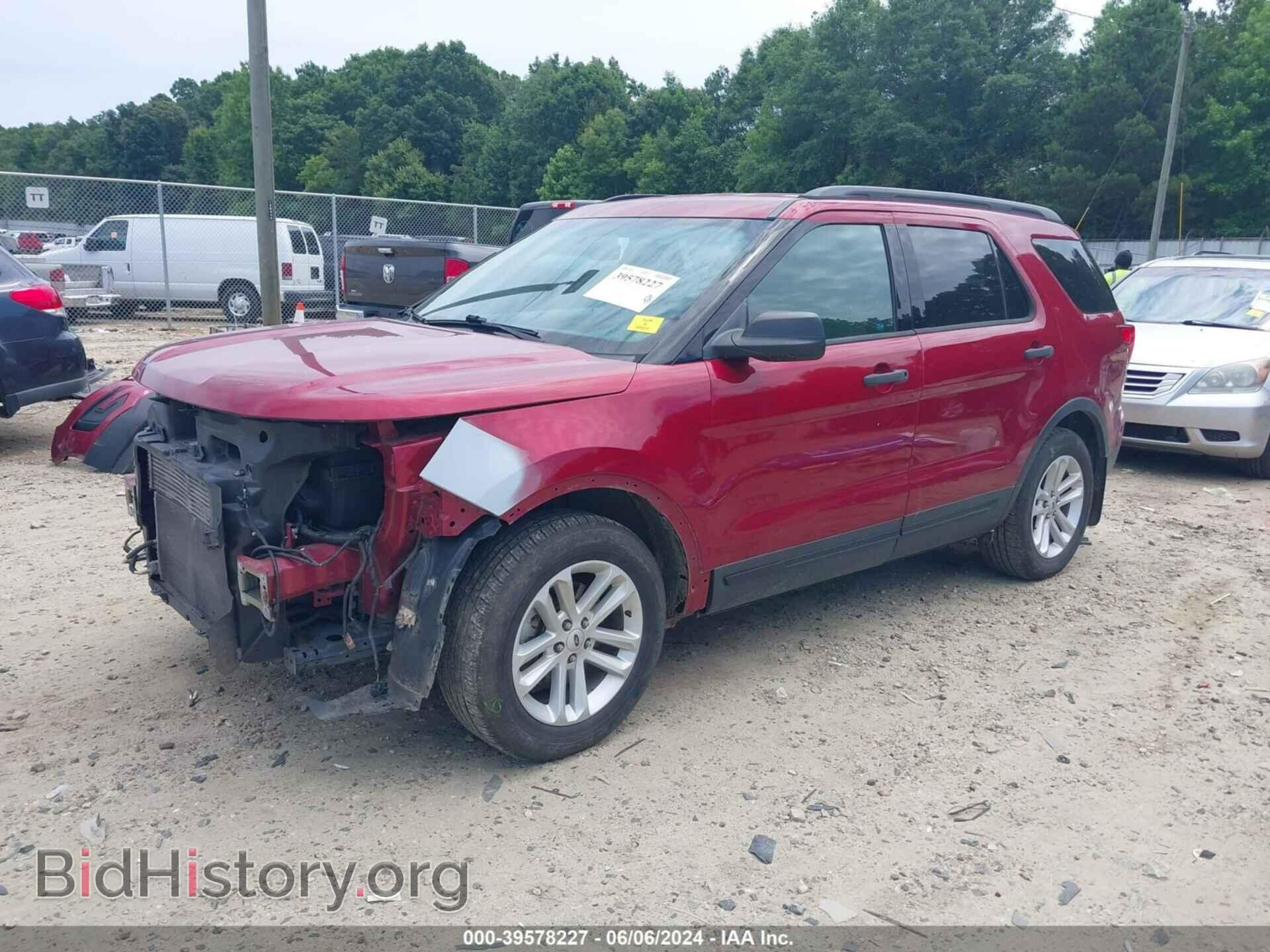 2016 FORD EXPLORER - VIN: 1FM5K7BH8GGB83849 - Фото 2