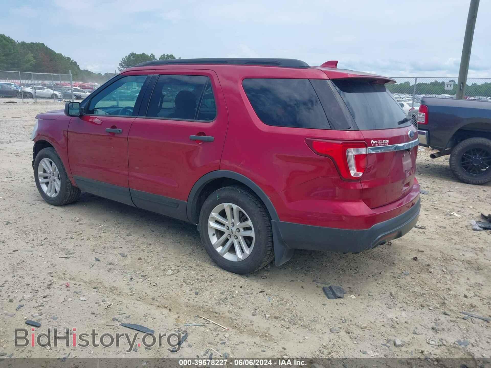 2016 FORD EXPLORER - VIN: 1FM5K7BH8GGB83849 - Фото 3