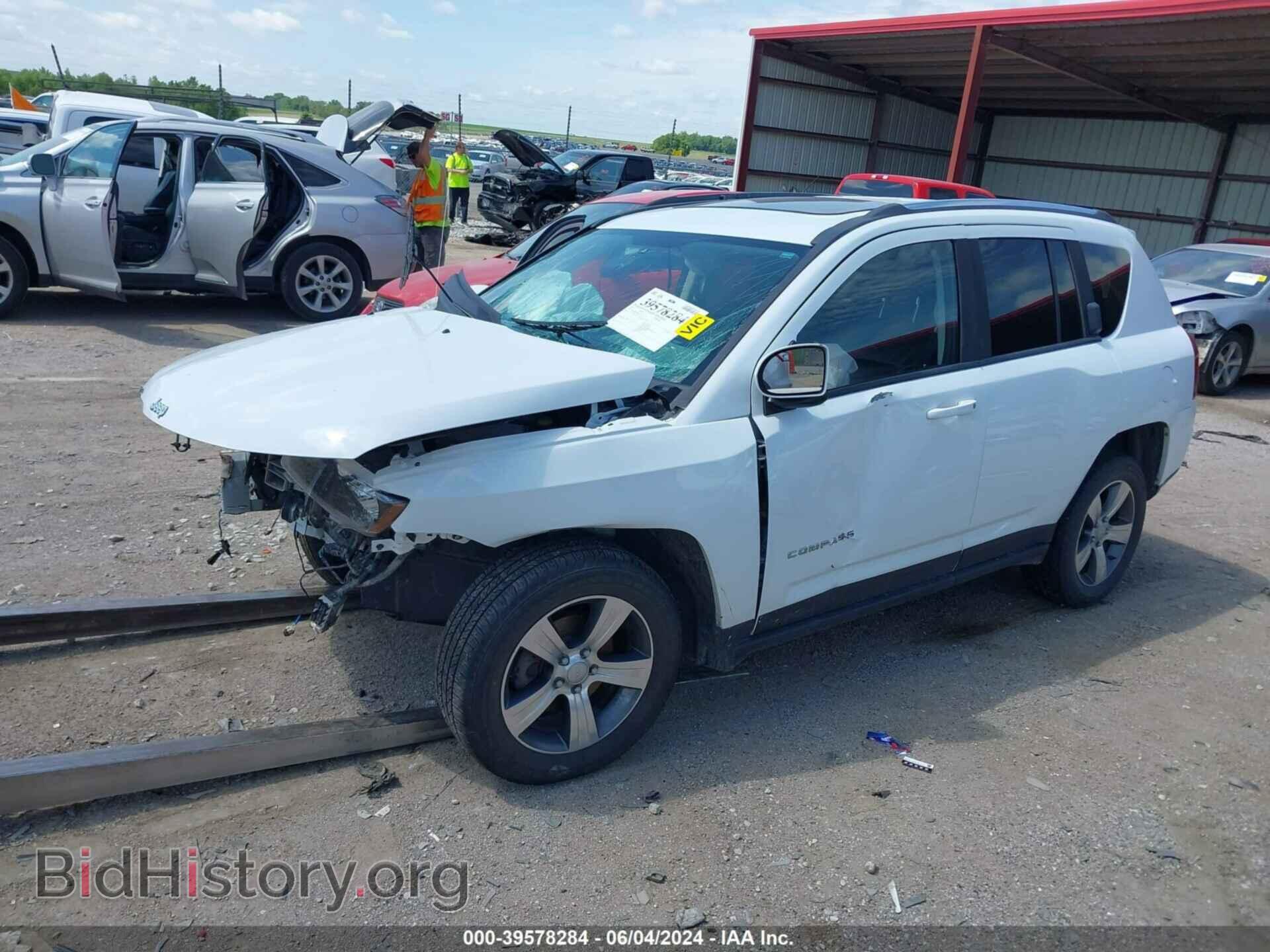 2017 JEEP COMPASS - VIN: 1C4NJDEB7HD171725 - Фото 2